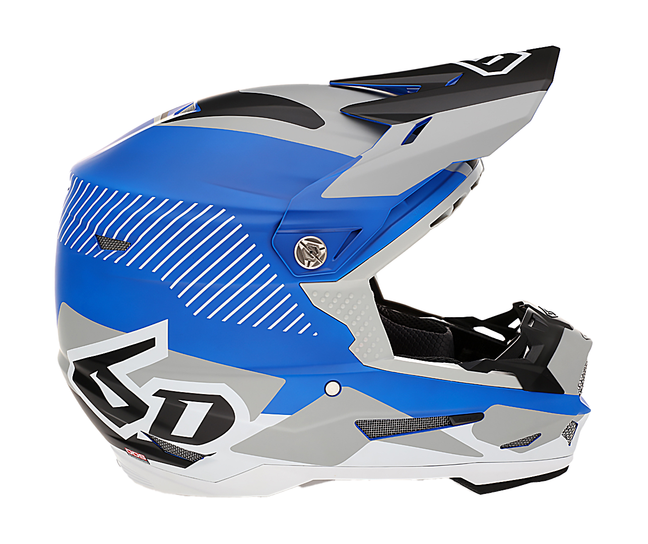 6D Crosshelm ATR-2 Fusion - Blauw