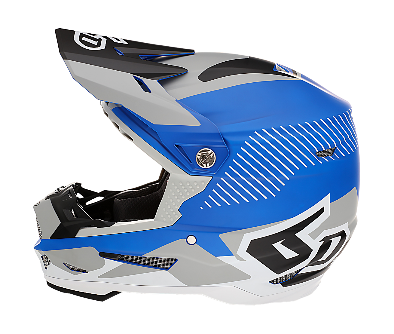 6D Crosshelm ATR-2 Fusion - Blauw