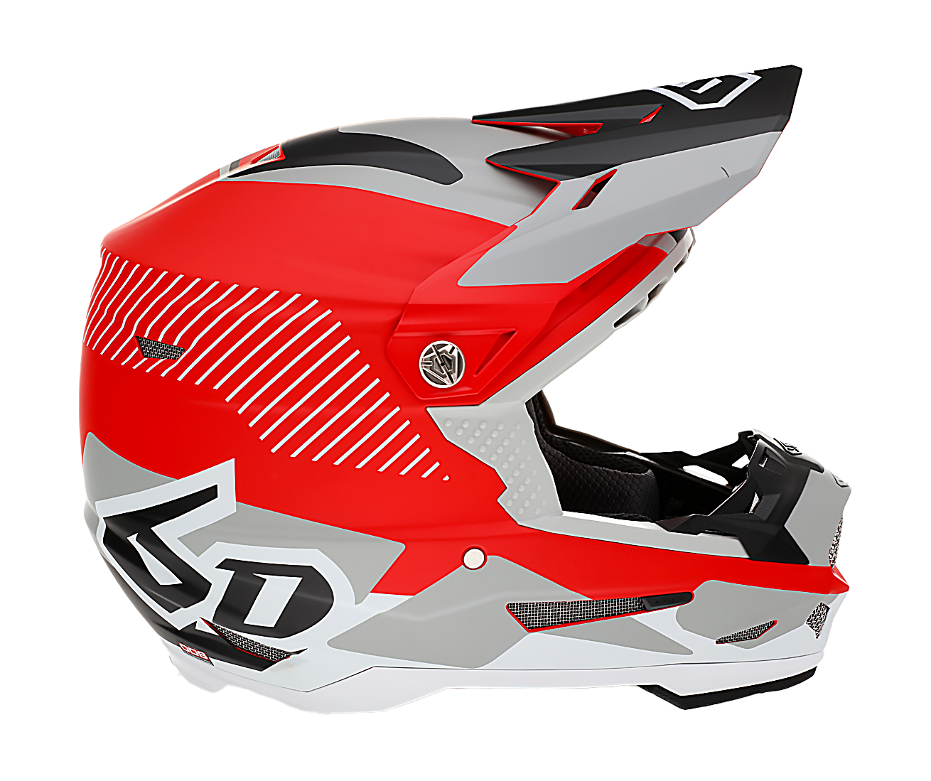 6D Crosshelm ATR-2 Fusion - Rood
