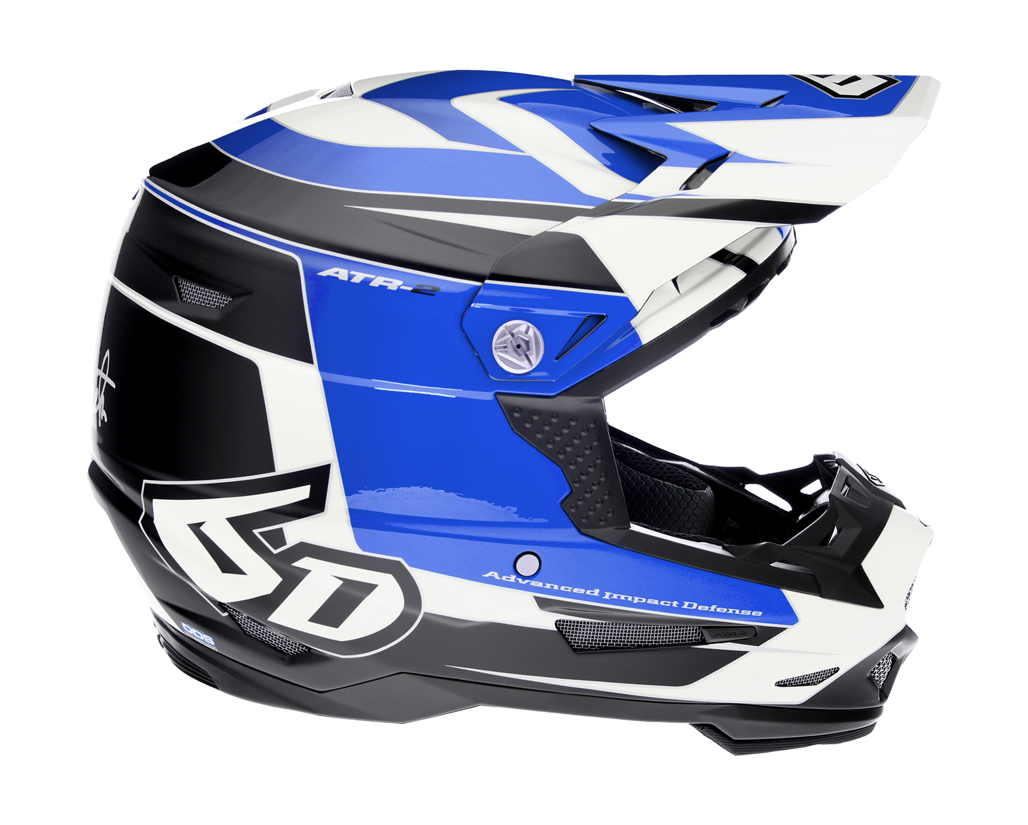 6D Crosshelm ATR-2 Impact - Blauw