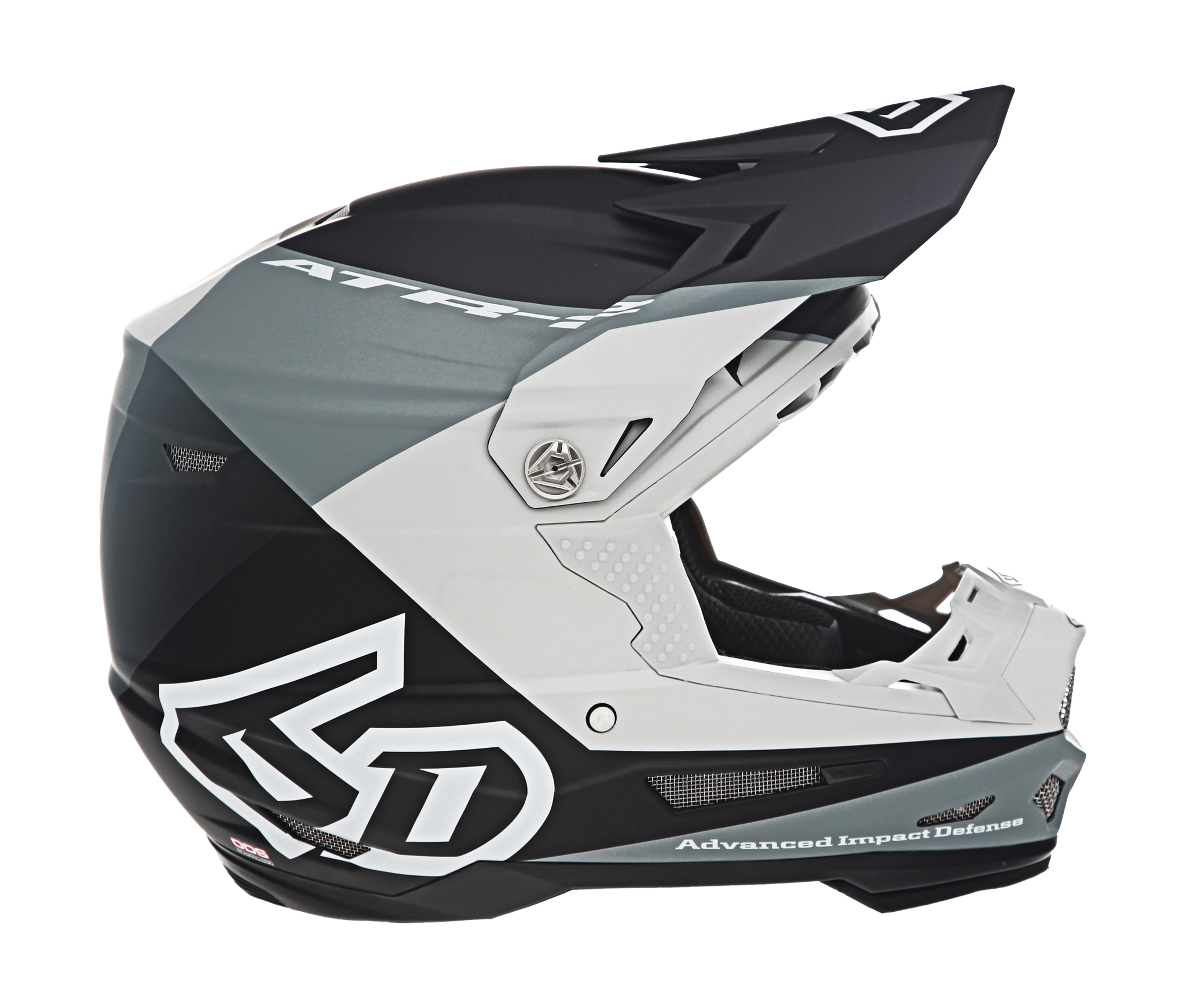 6D Crosshelm ATR-2 Quadrant - Charcoal / Zwart / Grijs
