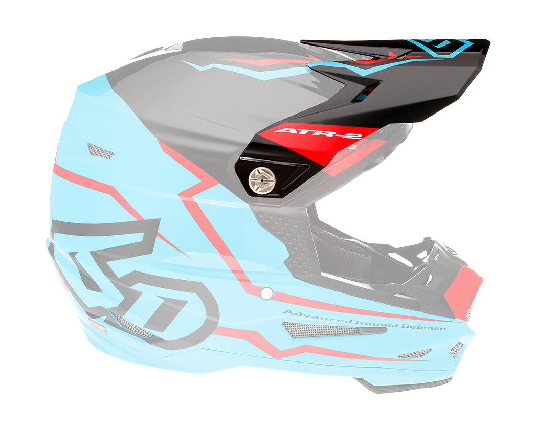 6D Helmklep ATR-2 Element - Cyan