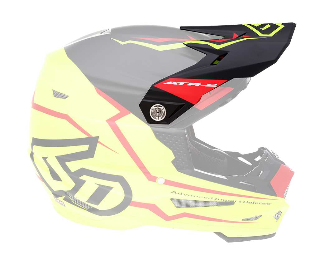 6D Helmklep ATR-2 Element - Geel