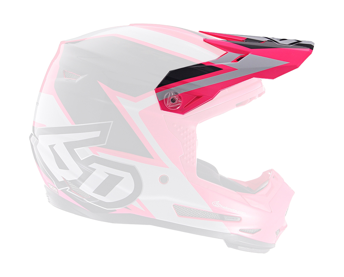 6D Kinder Helmklep ATR-2Y Strike - Neon Roze
