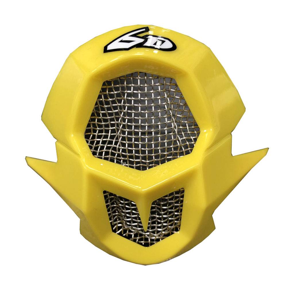 6D Mondstuk ATR-1 Flo - Rood / Geel