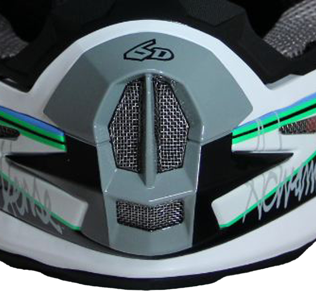 6D Mondstuk ATR-1 Intruder Graphic - Oranje / Zwart