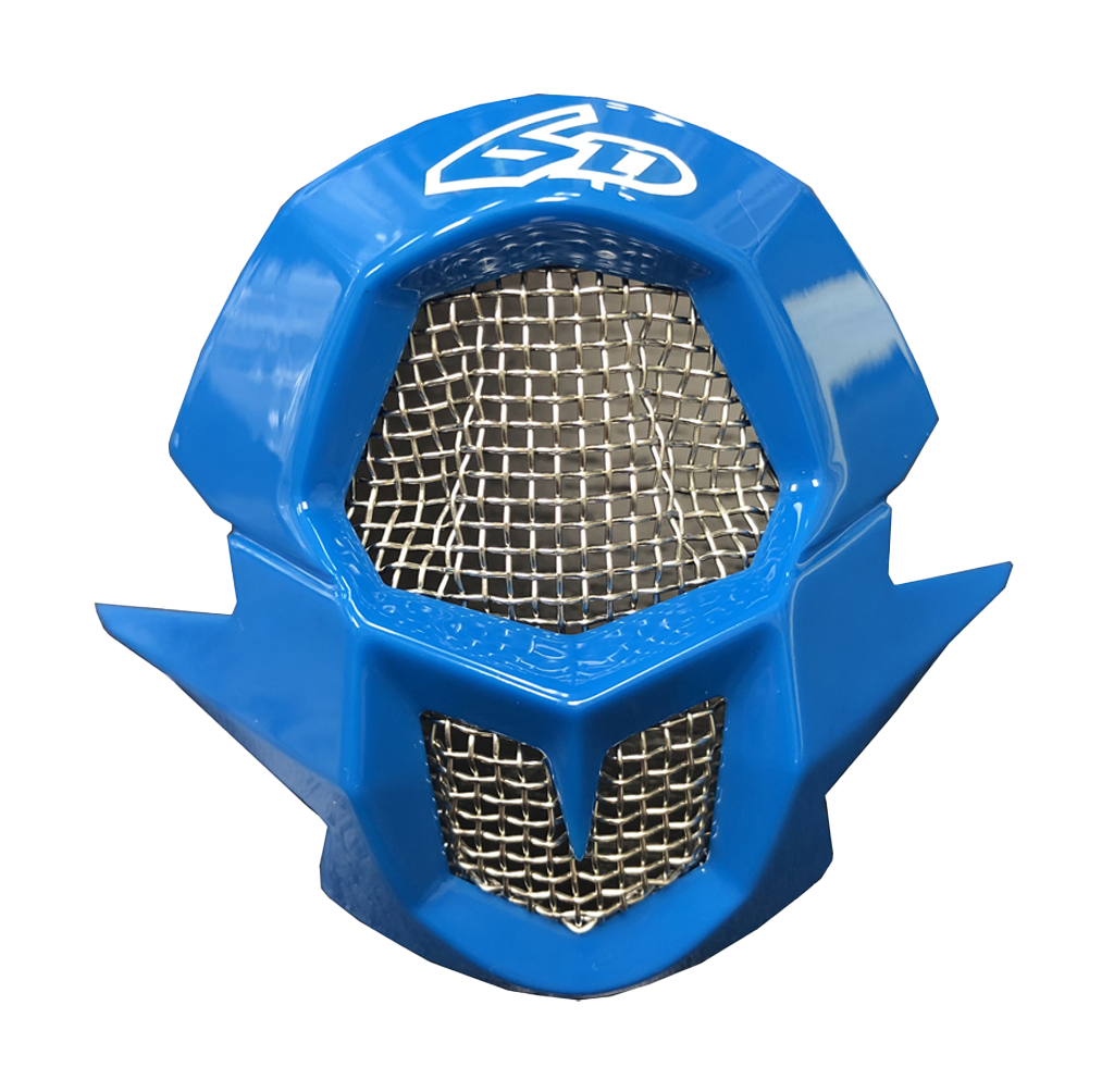 6D Mondstuk ATR-1 Rush - Rood / Wit / Blauw