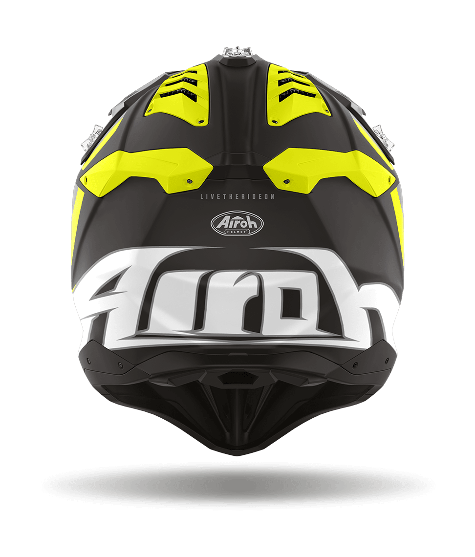Airoh Crosshelm Aviator 3 Glory - Mat Geel