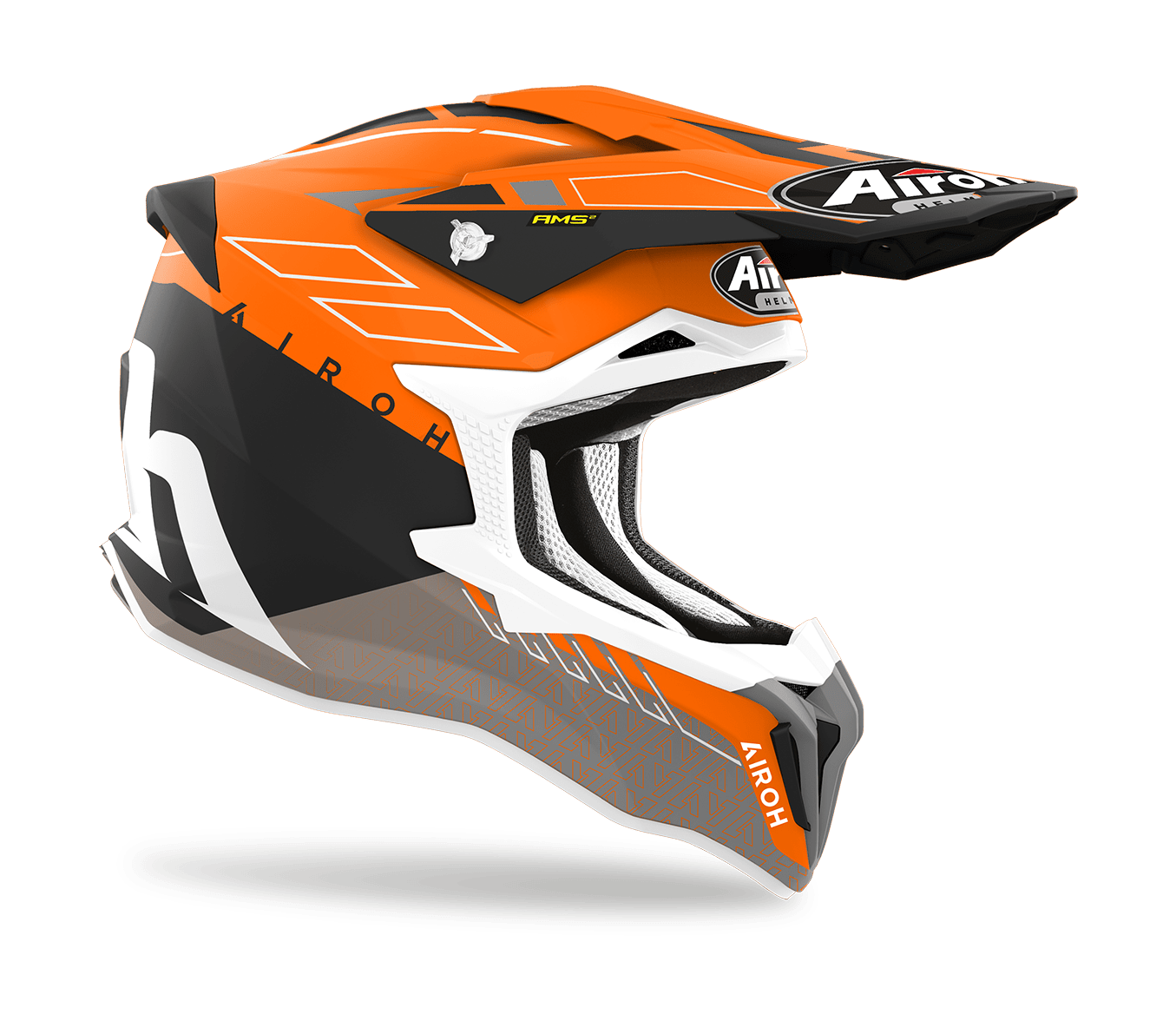 Airoh Crosshelm Strycker Skin - Mat Oranje