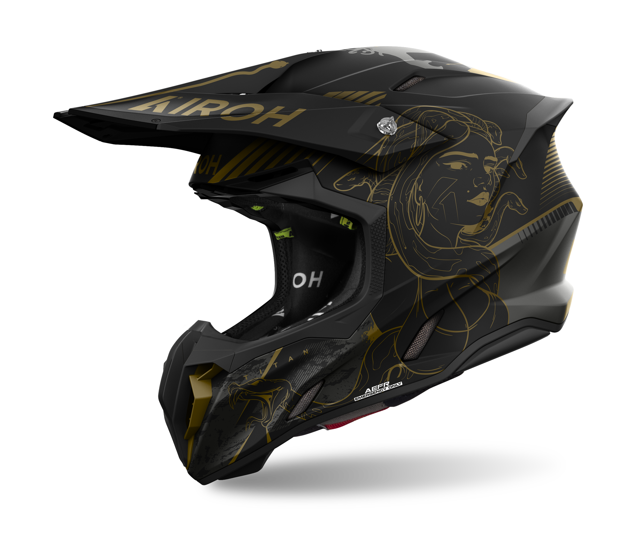 Airoh Crosshelm Twist 3 Titan - Mat Zwart