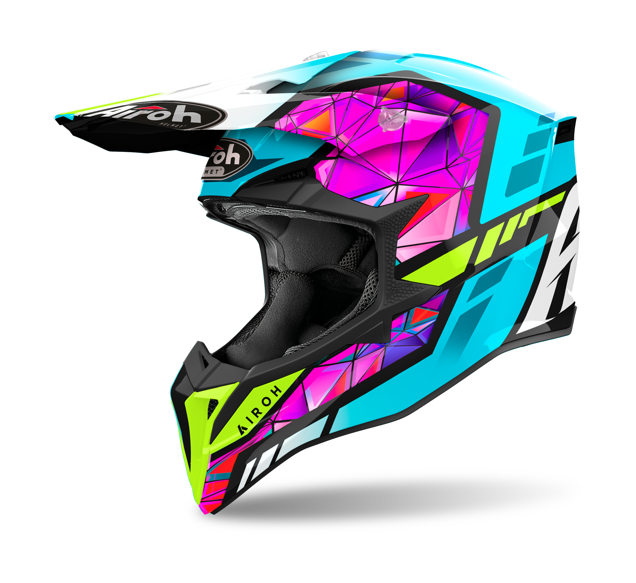 Airoh Crosshelm Wraap Diamond - Glans Multi