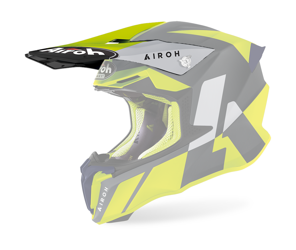 Airoh Helmklep Twist 2.0 Lift - Mat Fluo Geel