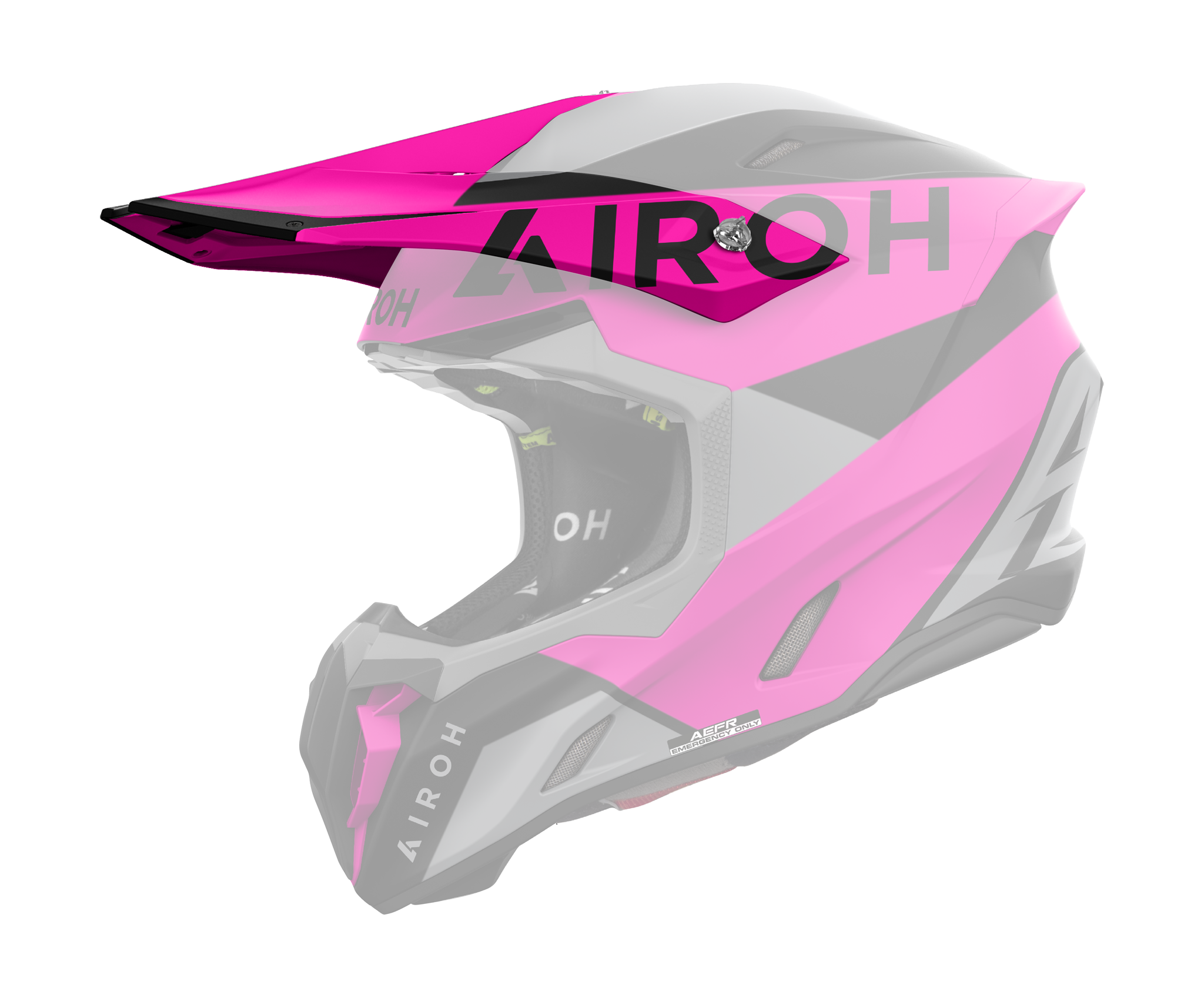 Airoh Helmklep Twist 3 King - Mat Roze