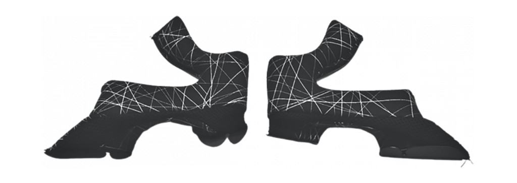 Airoh Wangstukken Twist 2.0 - Graphic Zwart