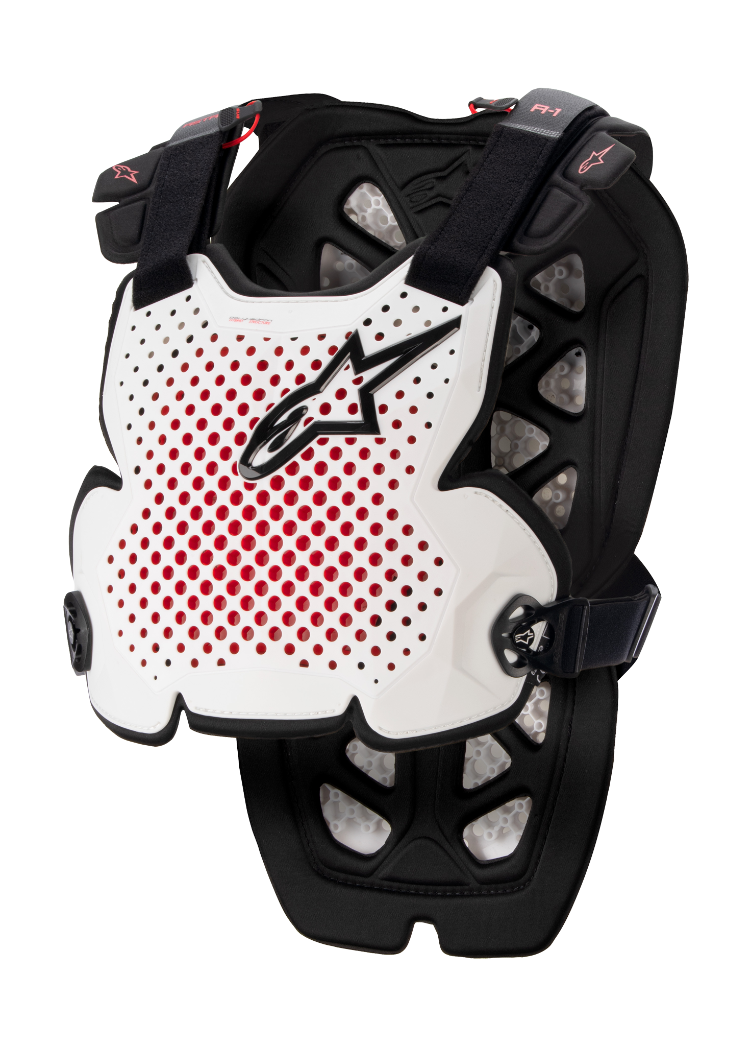 Alpinestars Bodyprotector A-1 Pro - Wit / Zwart / Rood