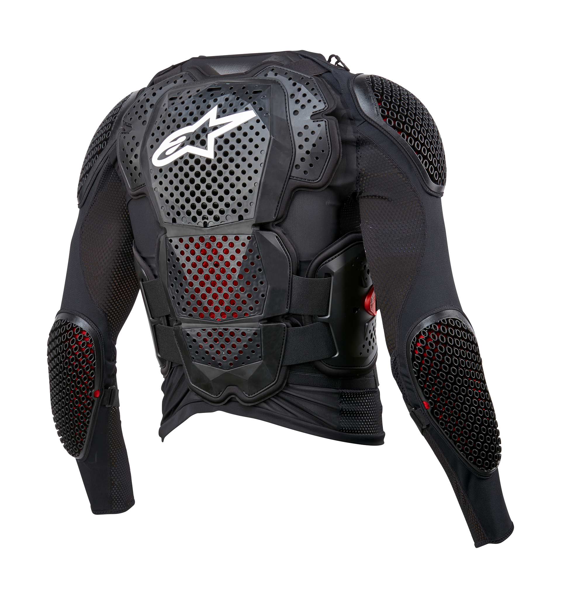 Alpinestars Bodyprotector Vest Bionic Tech V3 - Zwart / Wit / Rood