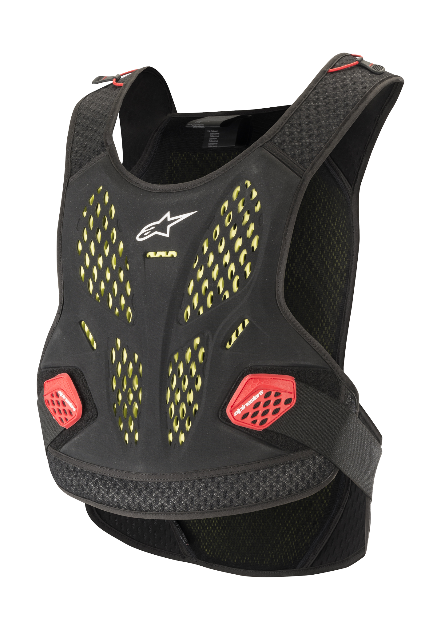 Alpinestars Bodyprotector Zacht Sequence - Antraciet / Rood