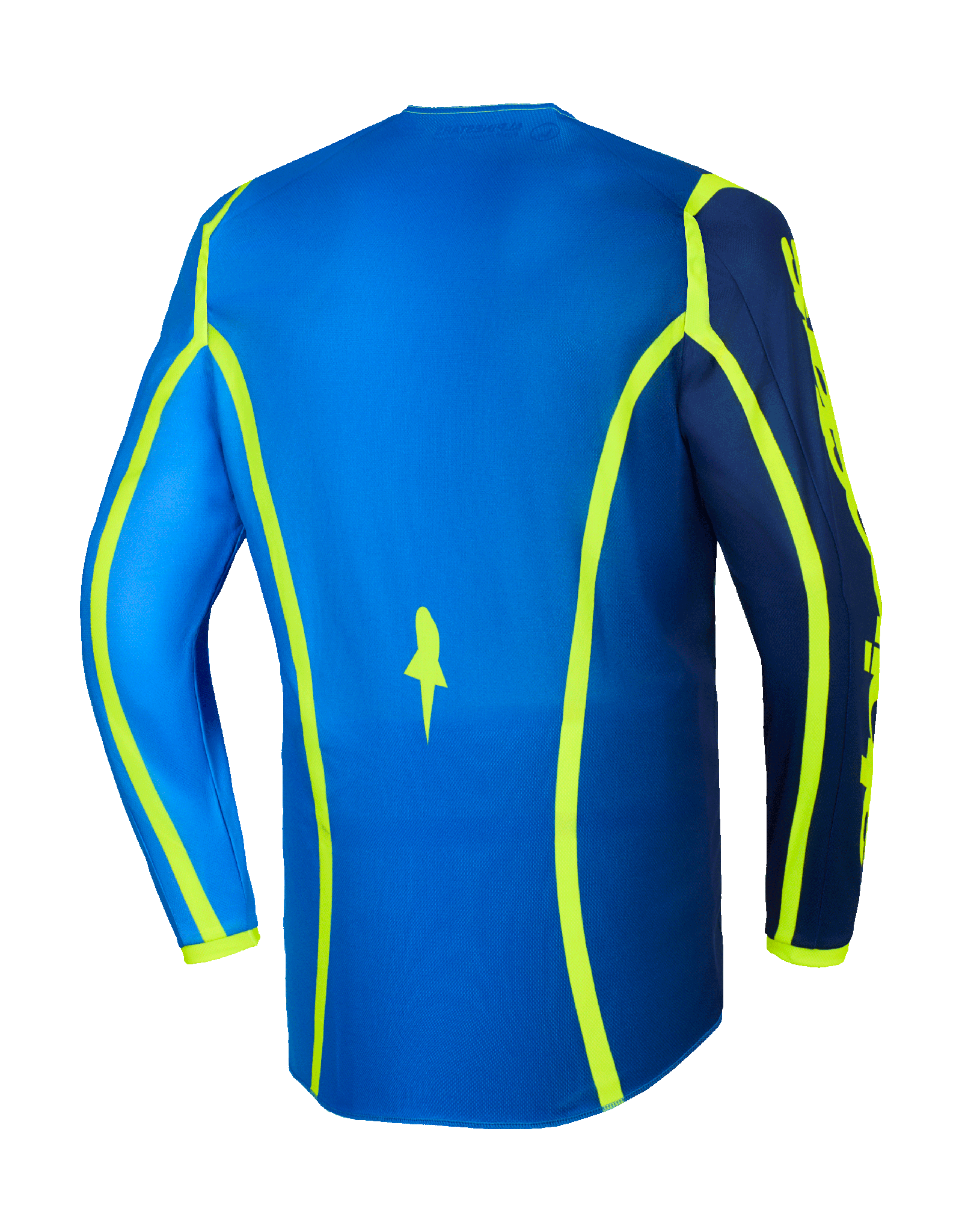 Alpinestars Cross Shirt 2026 Fluid Apex - Blauw / Fluo Geel