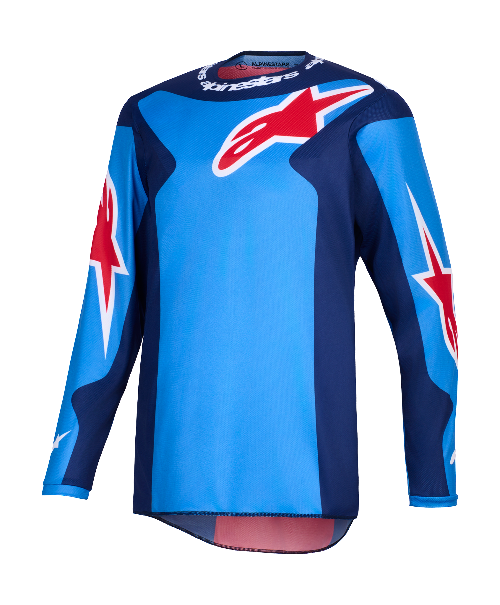 Alpinestars Crosskleding 2026 Fluid Grid - Blauw / Rood
