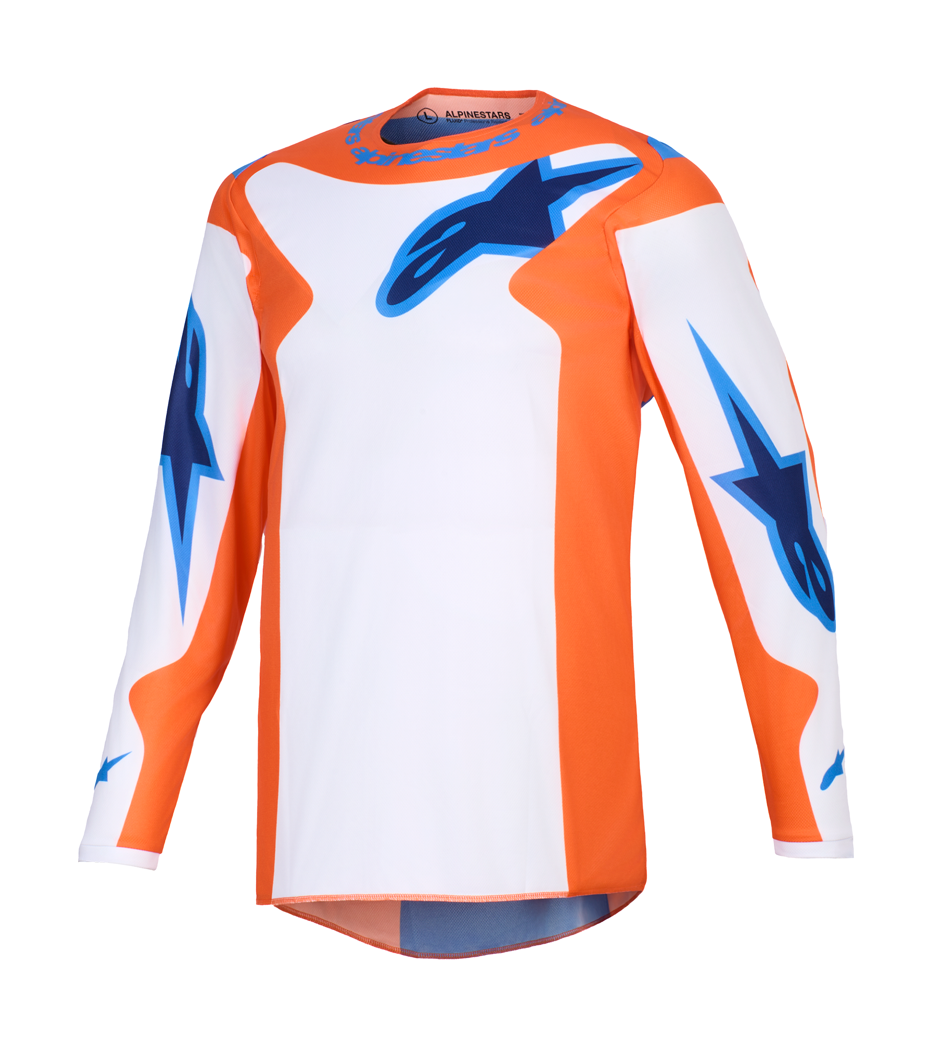 Alpinestars Crosskleding 2026 Fluid Grid - Oranje / Ucla / Blauw