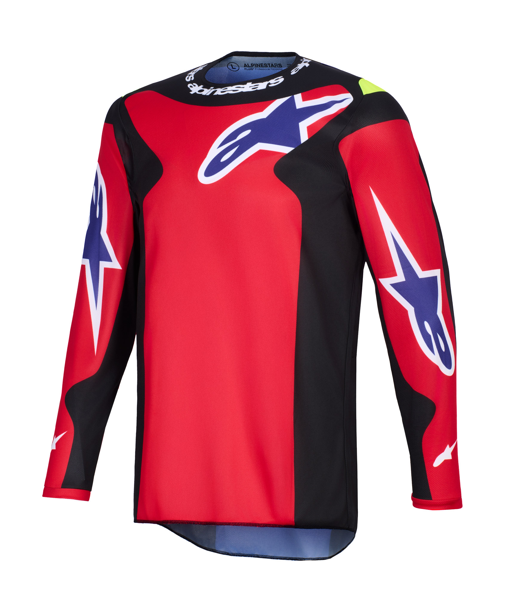 Alpinestars Crosskleding 2026 Fluid Grid - Rood / Zwart / Paars