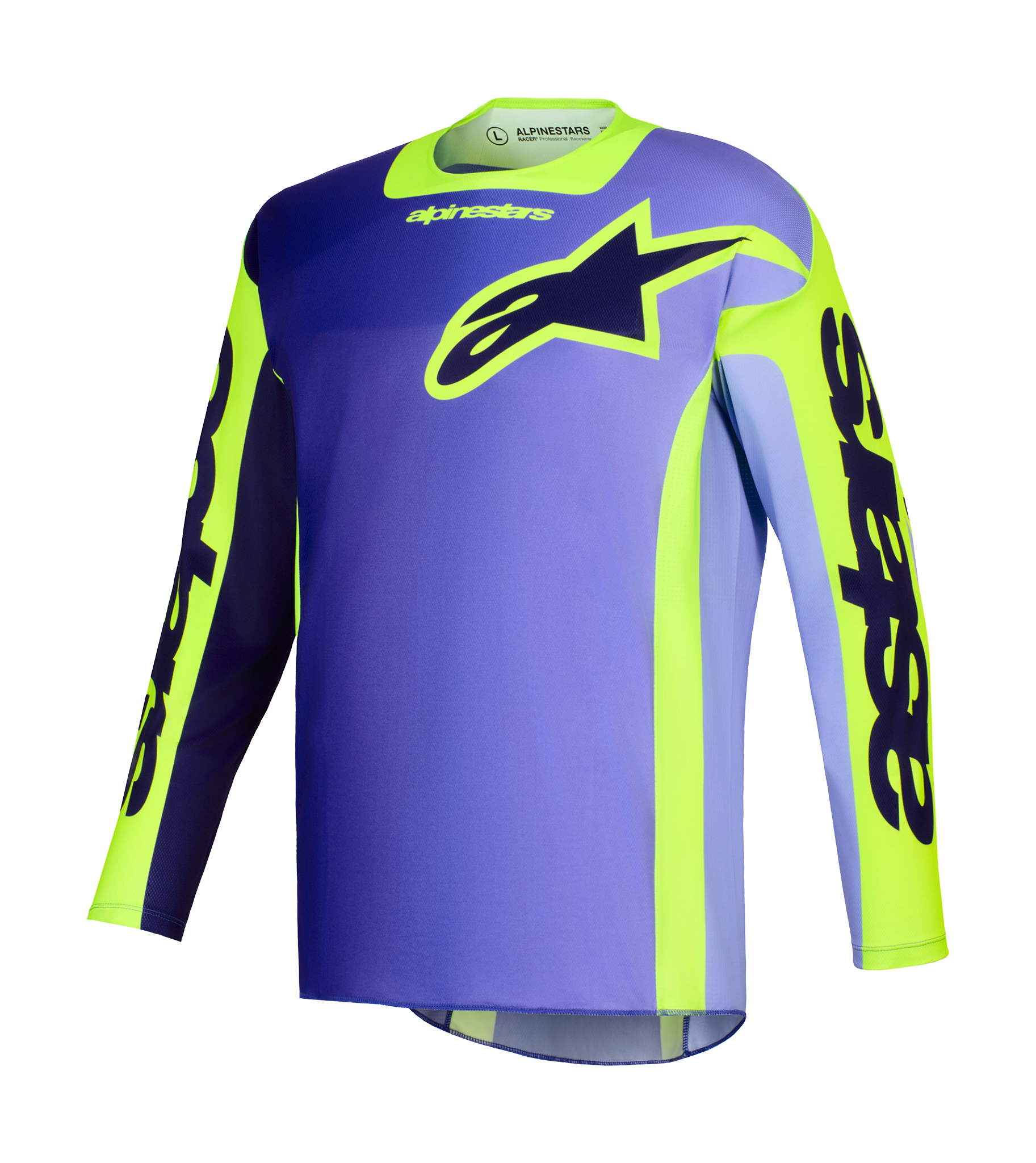Alpinestars Crosskleding 2026 Racer Portl - Paars / Fluo Geel