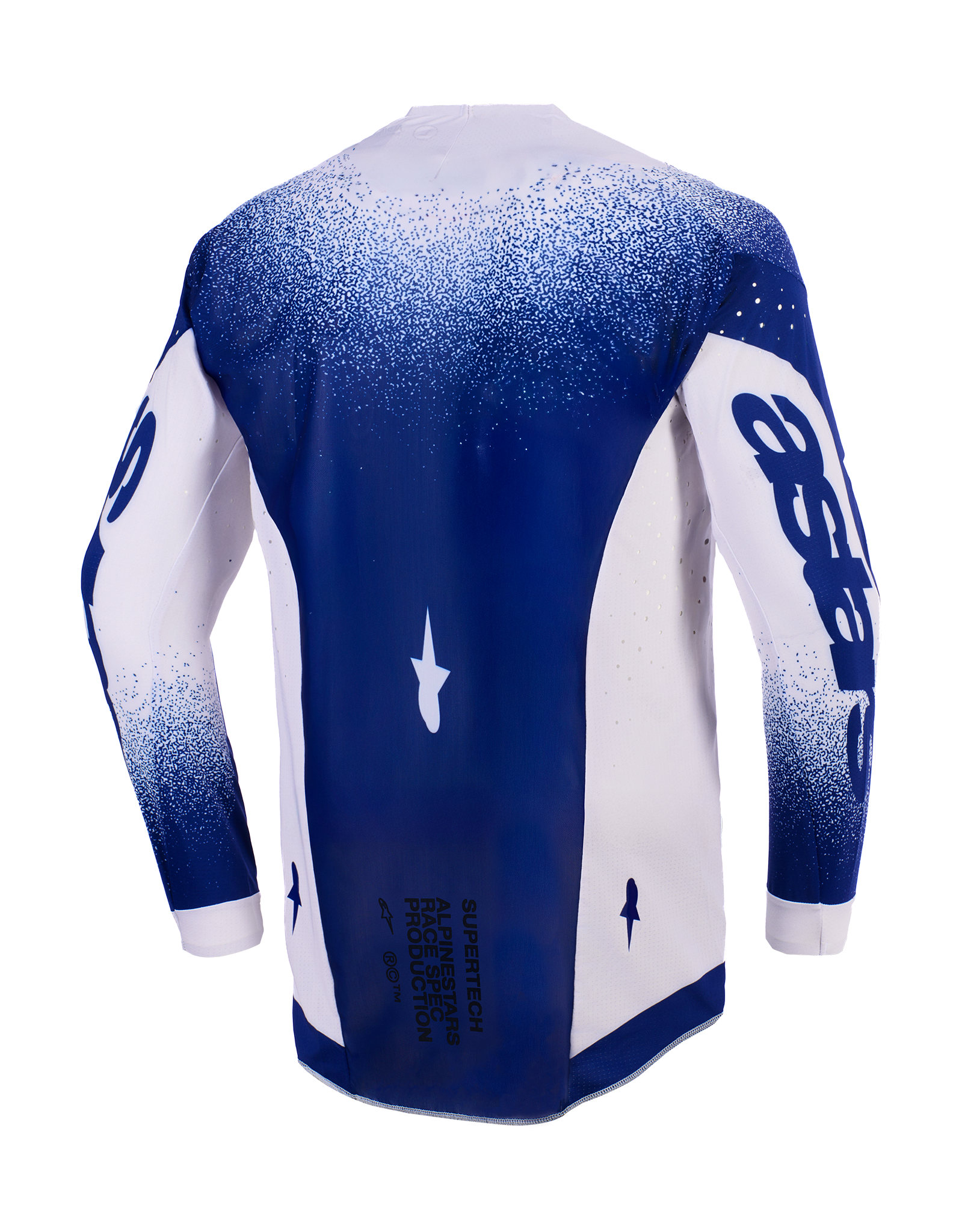 Alpinestars Cross Shirt 2026 Supertech Scenz - Licht Grijs / Donker Blauw