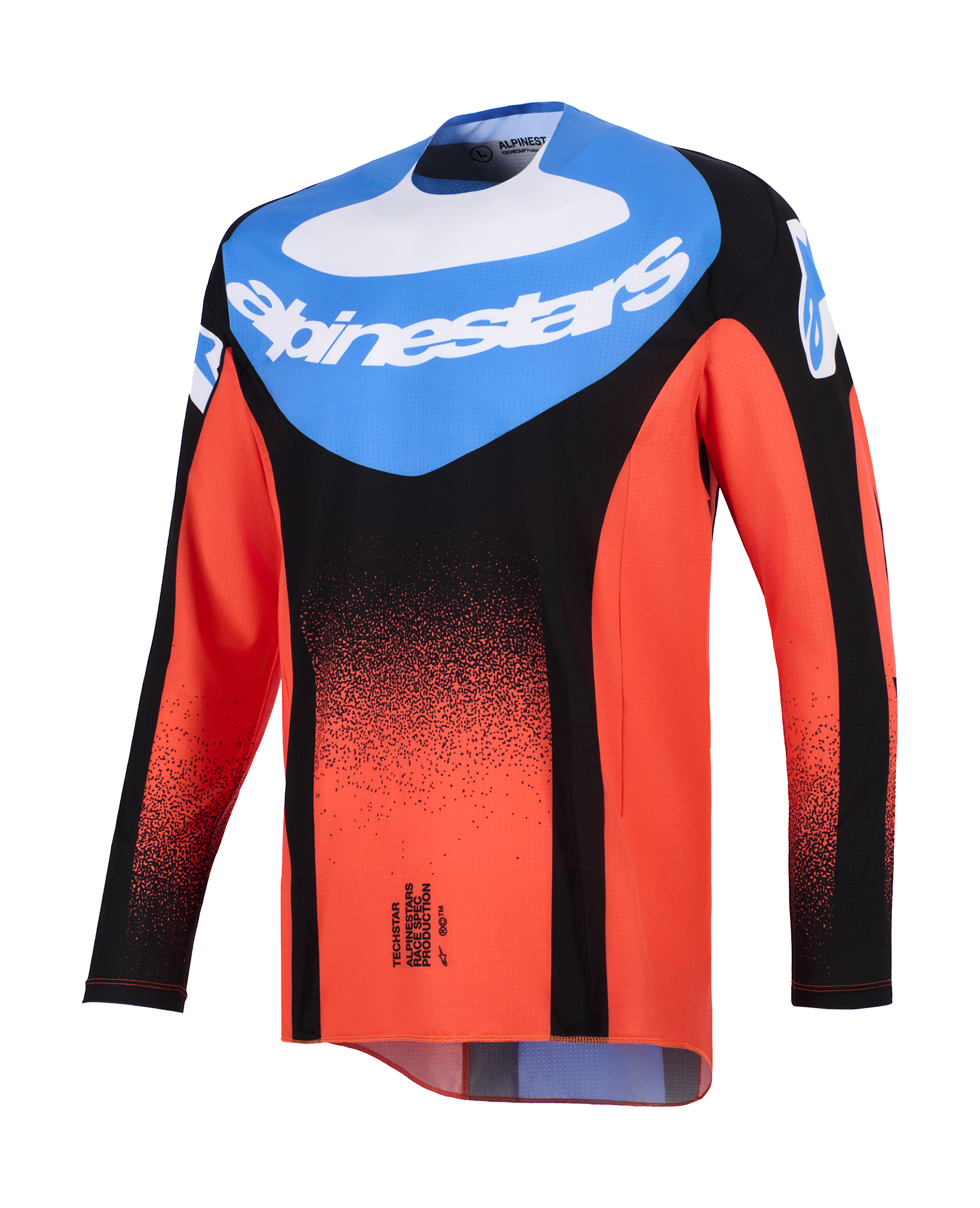 Alpinestars Crosskleding 2026 Techstar Knif - Oranje / Zwart / Ucla / Blauw