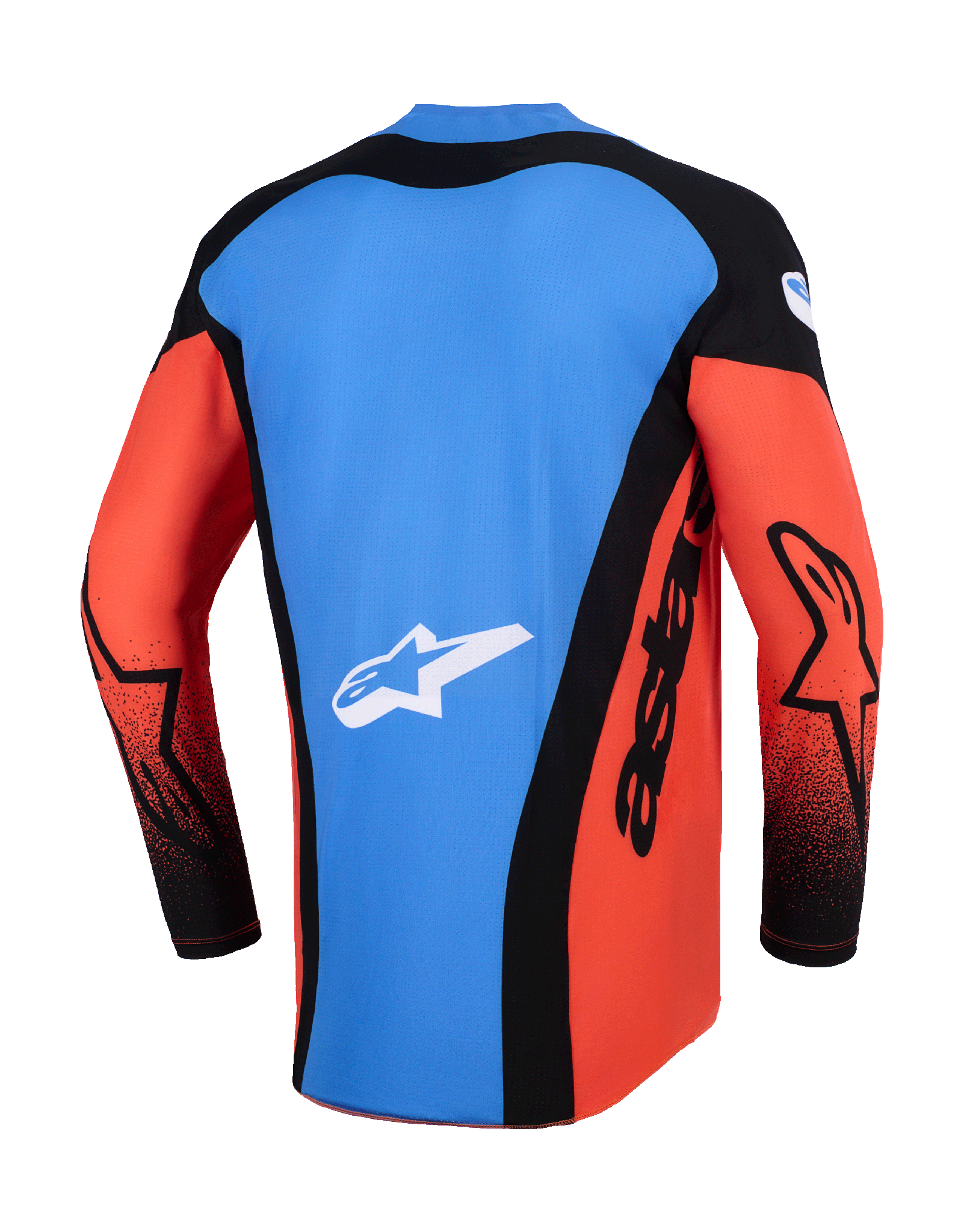 Alpinestars Cross Shirt 2026 Techstar Knif - Oranje / Zwart / Ucla / Blauw