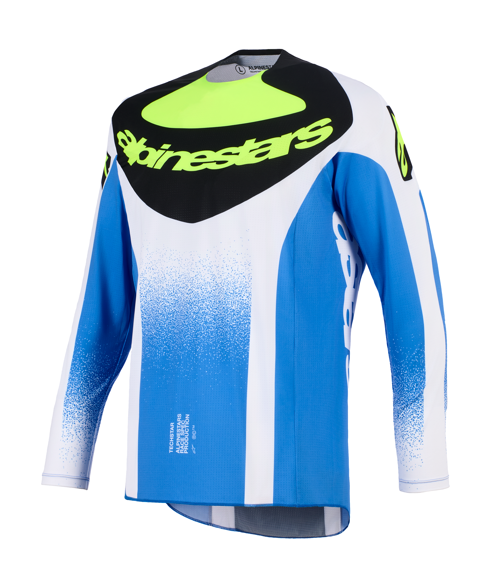 Alpinestars Crosskleding 2026 Techstar Knif - Ucla / Blauw / Zwart / Fluo Geel