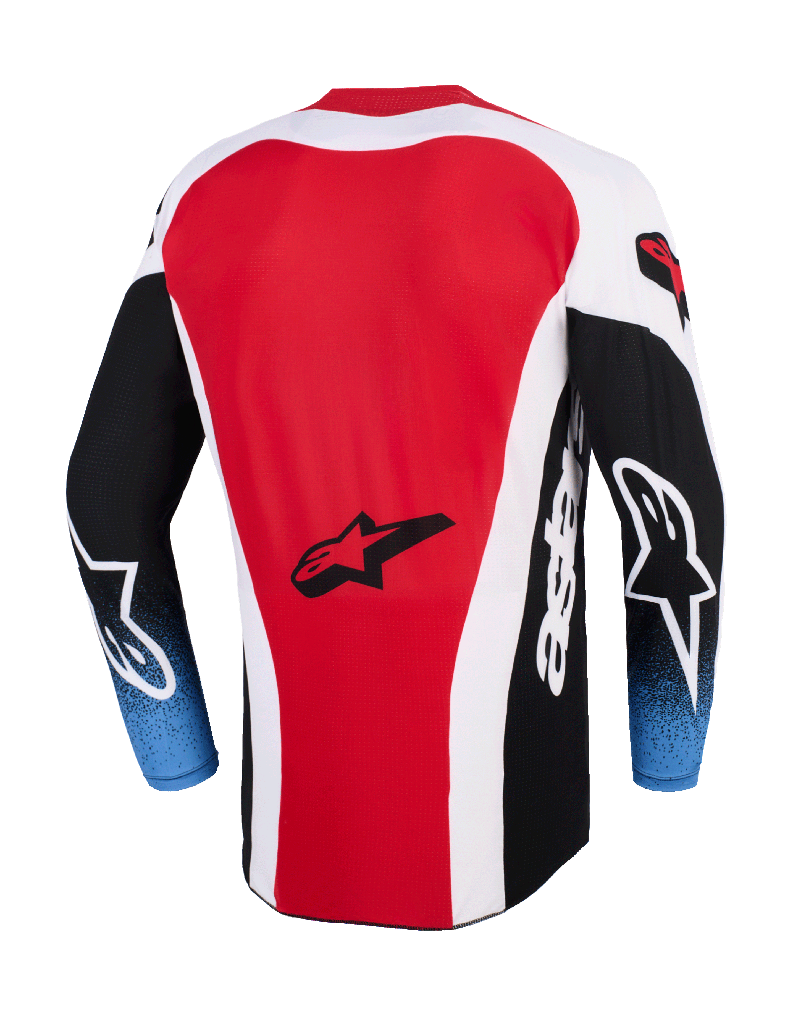 Alpinestars Cross Shirt 2026 Techstar Knif - Zwart / Wit / Rood