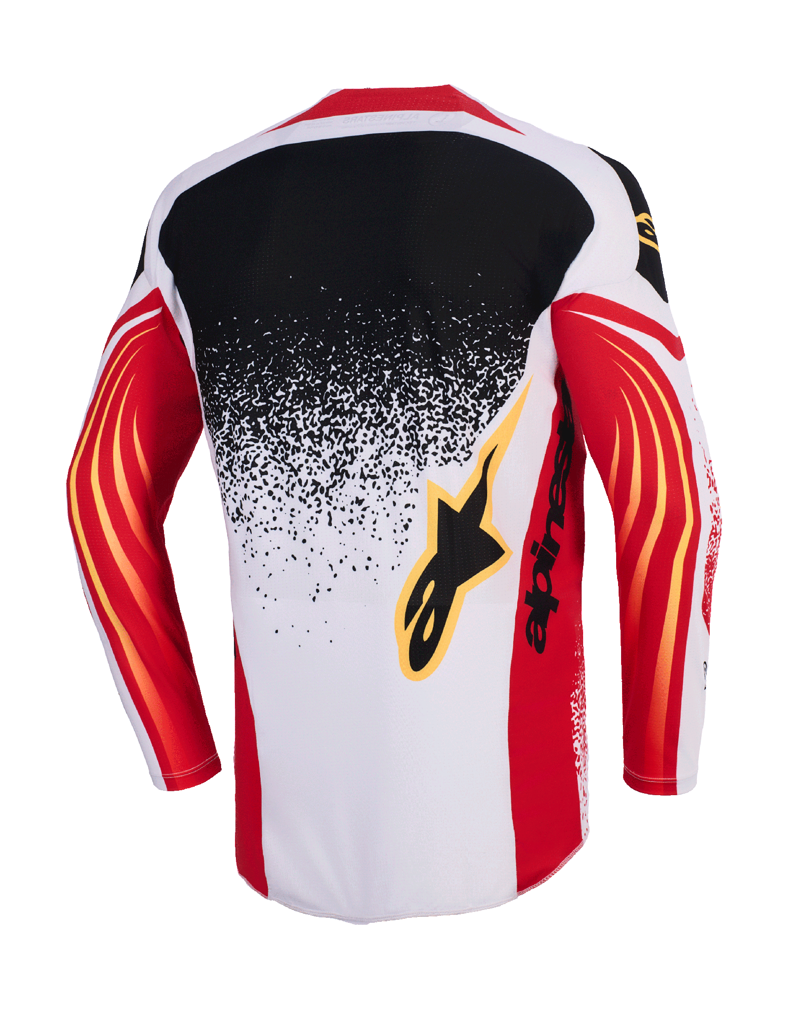 Alpinestars Cross Shirt 2026 Techstar Nomur - Licht Grijs / Rood / Zwart