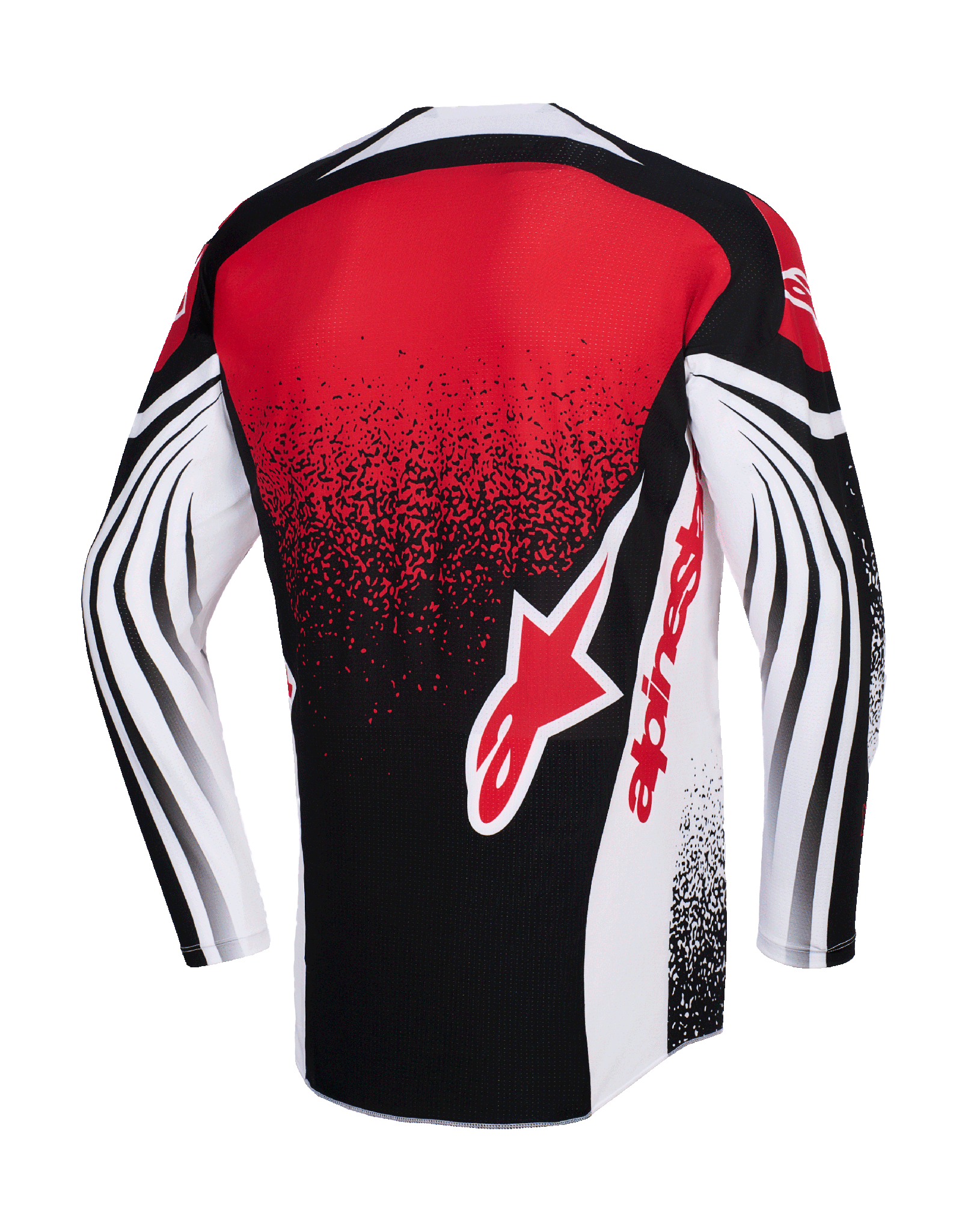 Alpinestars Cross Shirt 2026 Techstar Nomur - Zwart / Wit / Rood