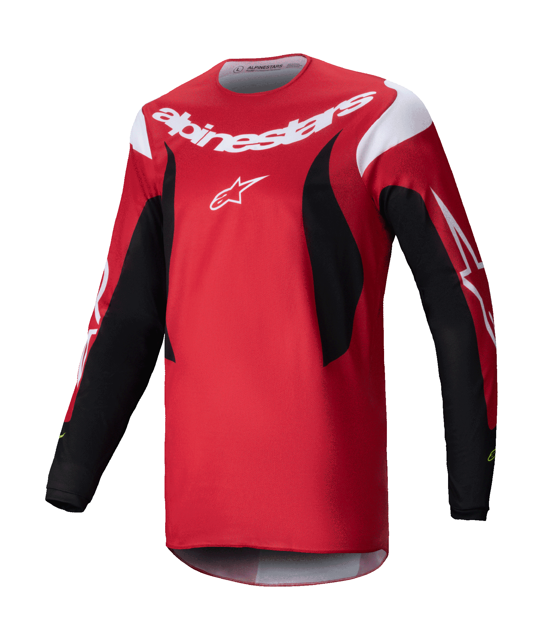 Alpinestars Cross Shirt Fluid Haul - Rood / Zwart