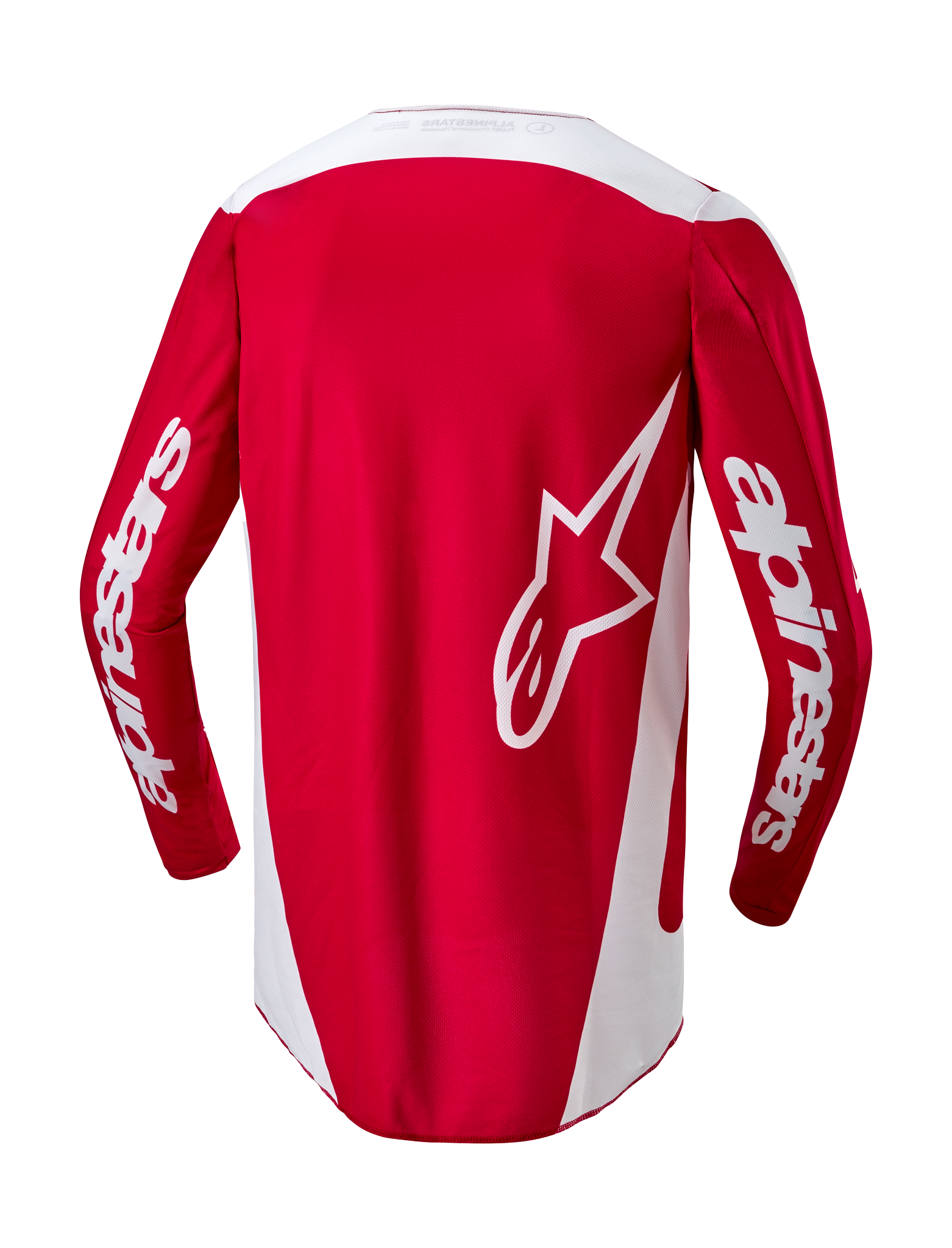 Alpinestars Cross Shirt Fluid Lurv - Mars Rood / Wit