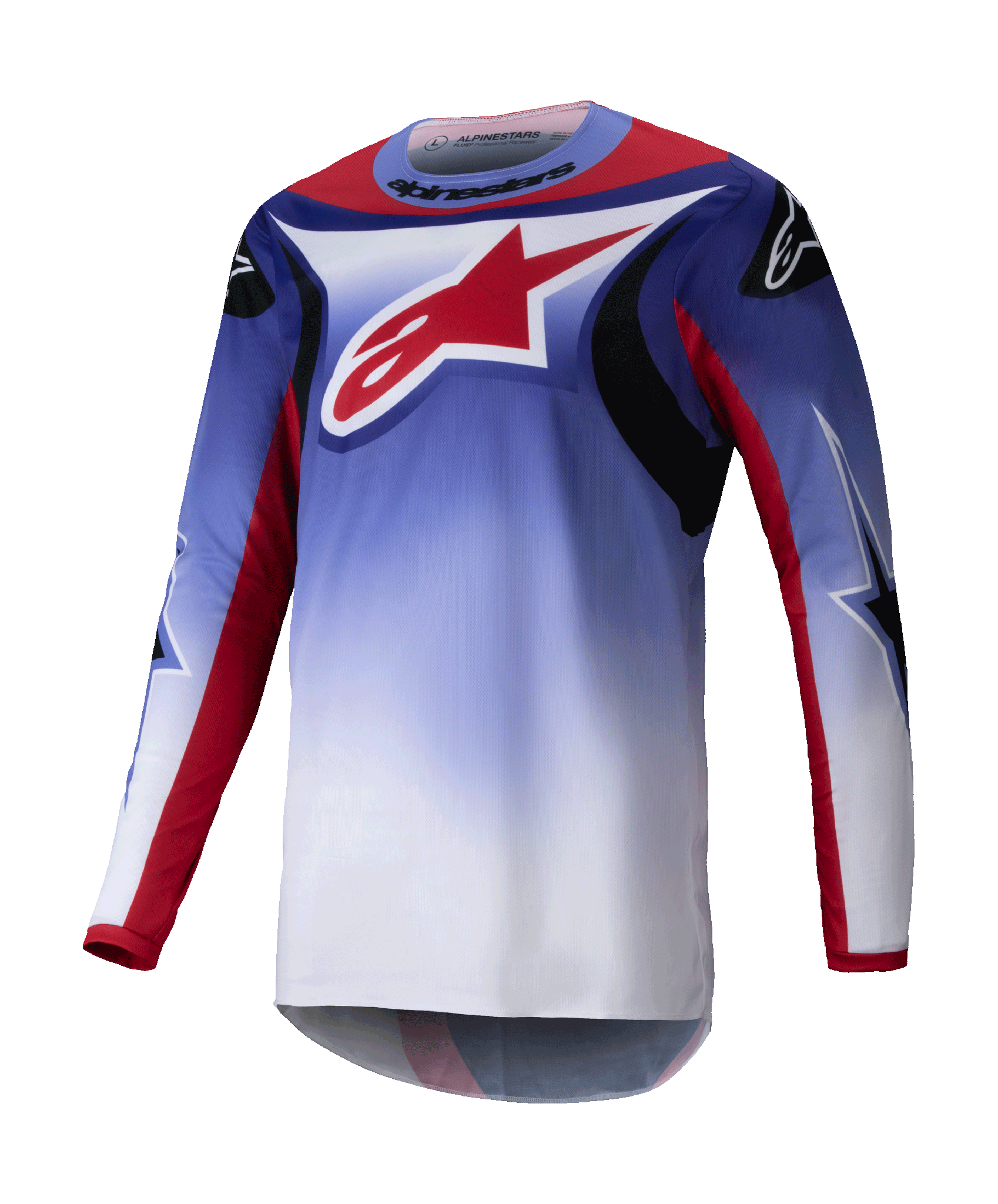 Alpinestars Cross Shirt Fluid Wurx - Paars / Rood