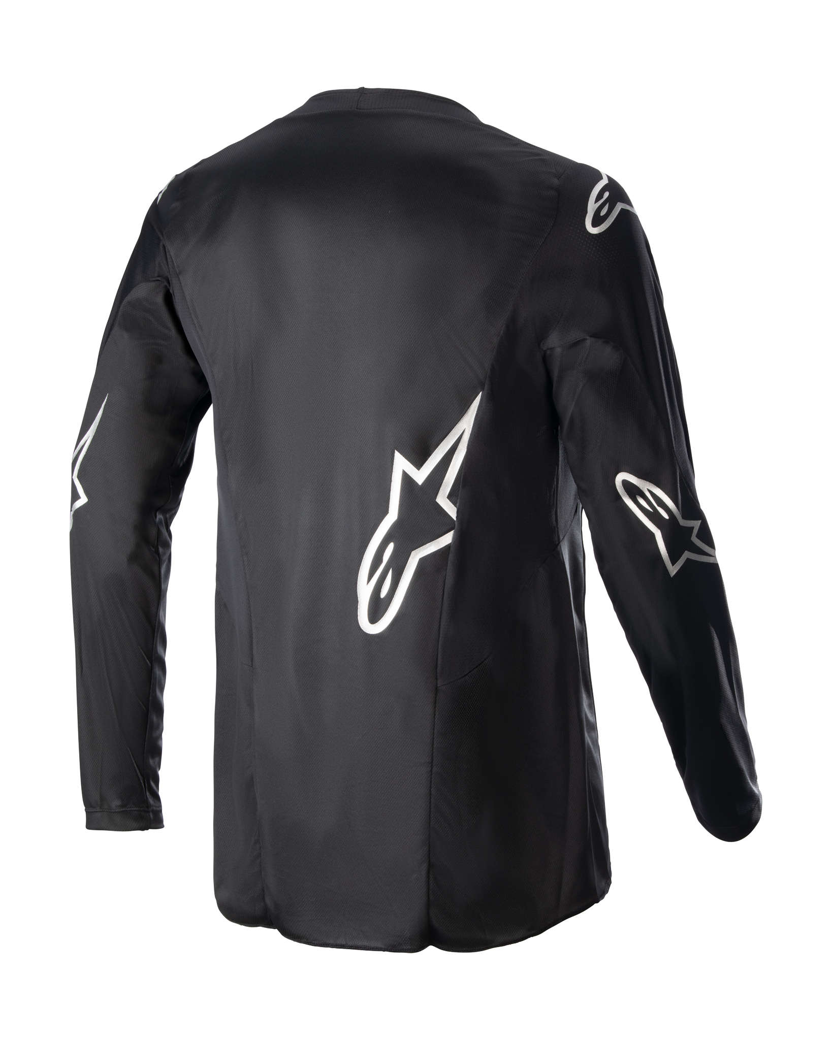 Alpinestars Cross Shirt Racer Graphite - Zwart / Reflective Zwart