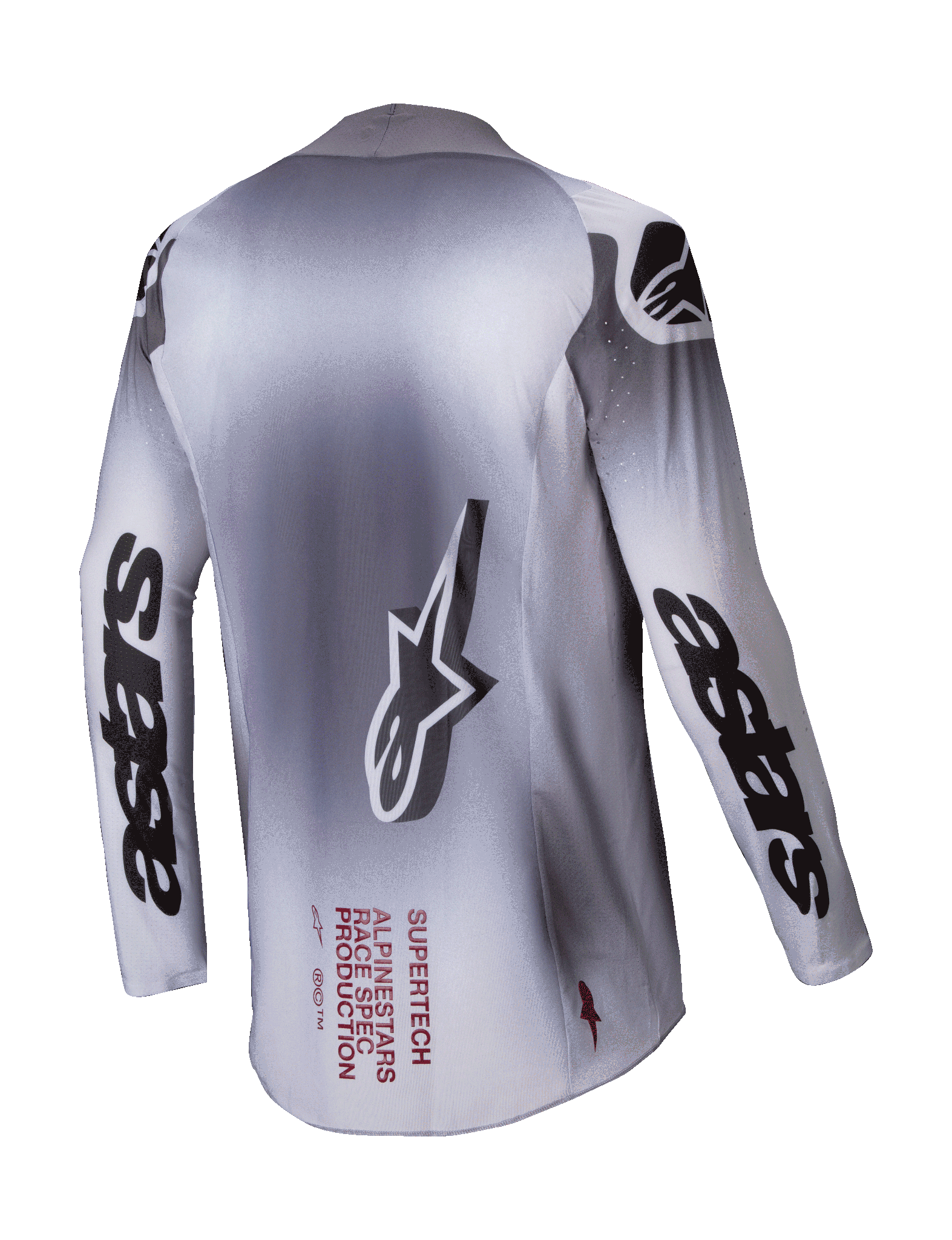 Alpinestars Cross Shirt Supertech Maker - Zilver / Zwart