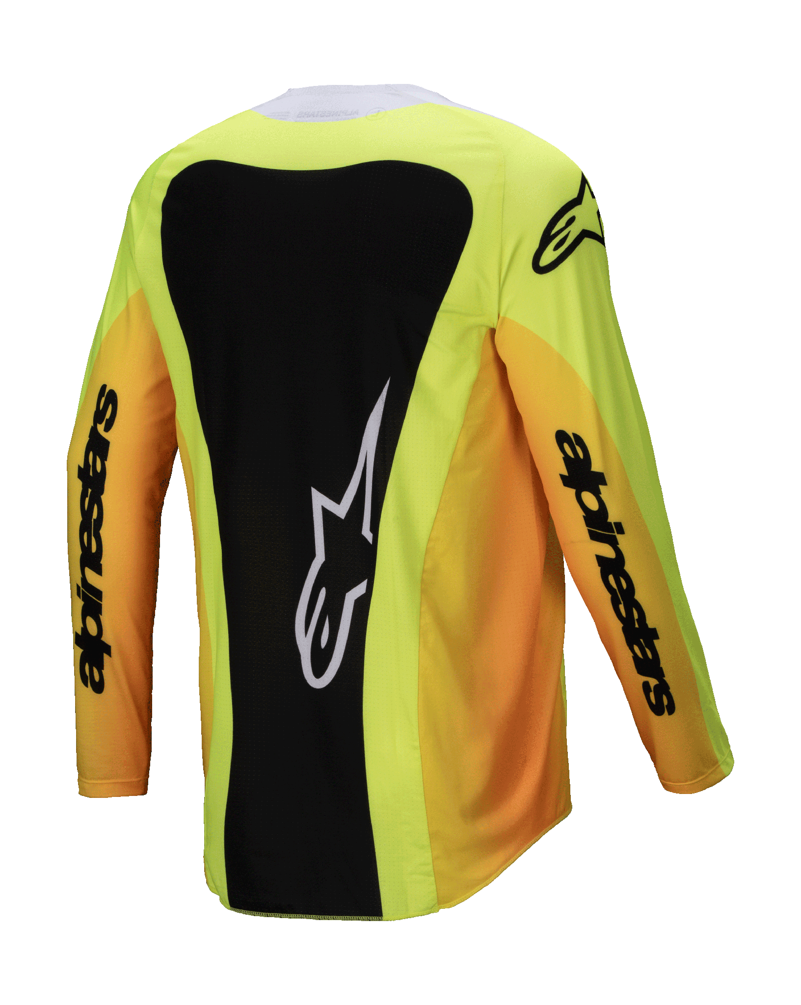 Alpinestars Cross Shirt Techstar Melt - Geel / Zwart