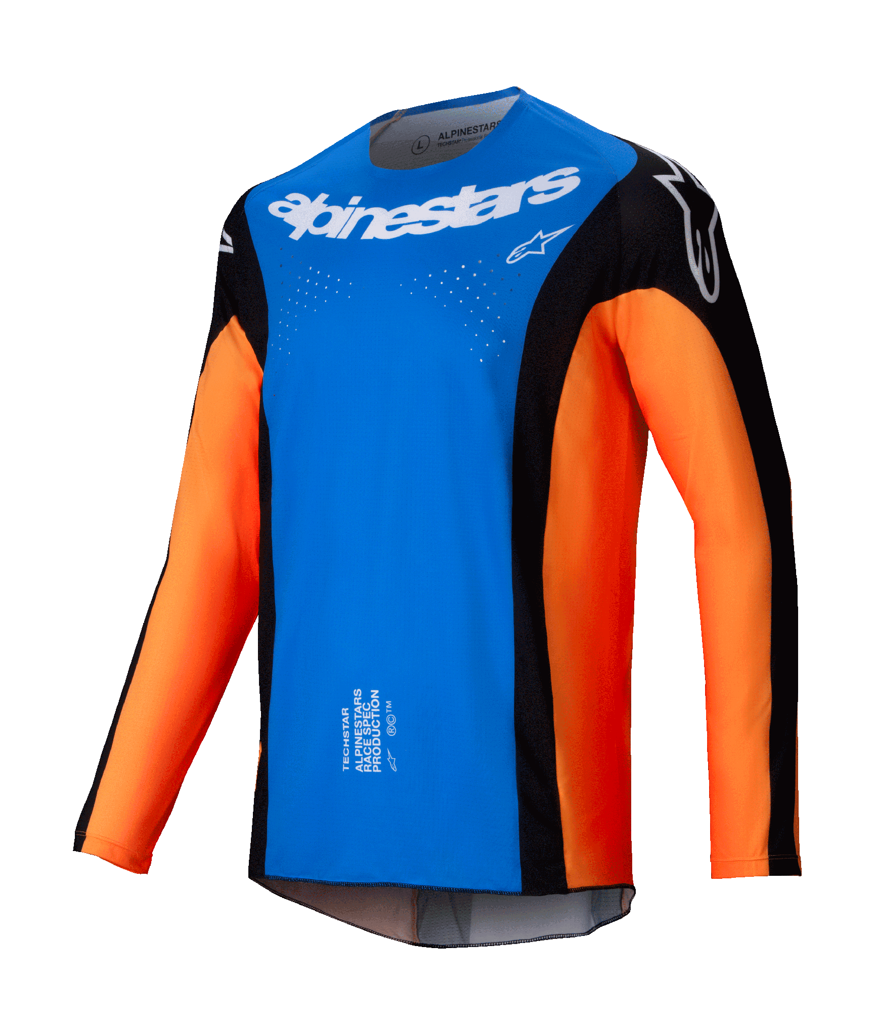 Alpinestars Crosskleding Techstar Melt - Oranje / Blauw