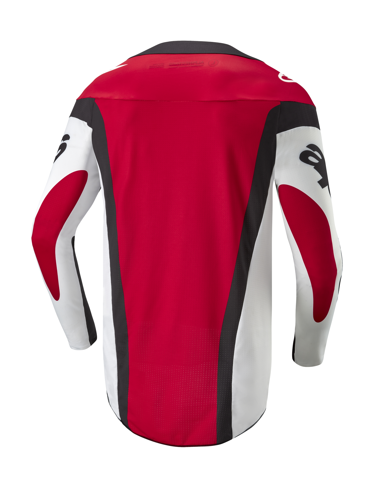 Alpinestars Cross Shirt Techstar Ocuri - Mars Rood / Wit / Zwart