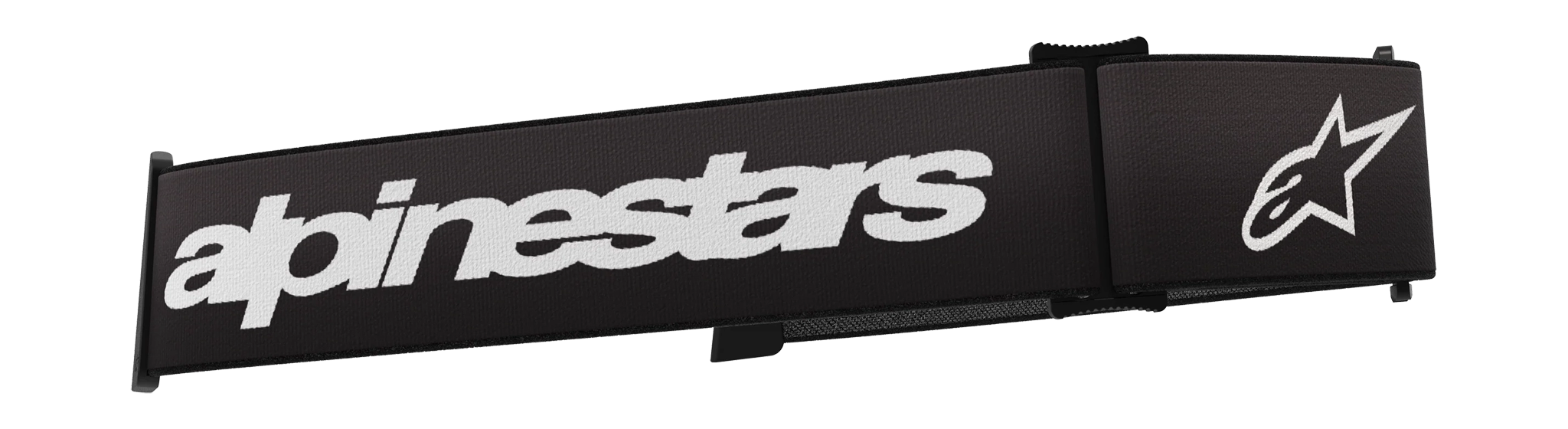 Alpinestars Crossbril Band Supertech - Zwart / Wit