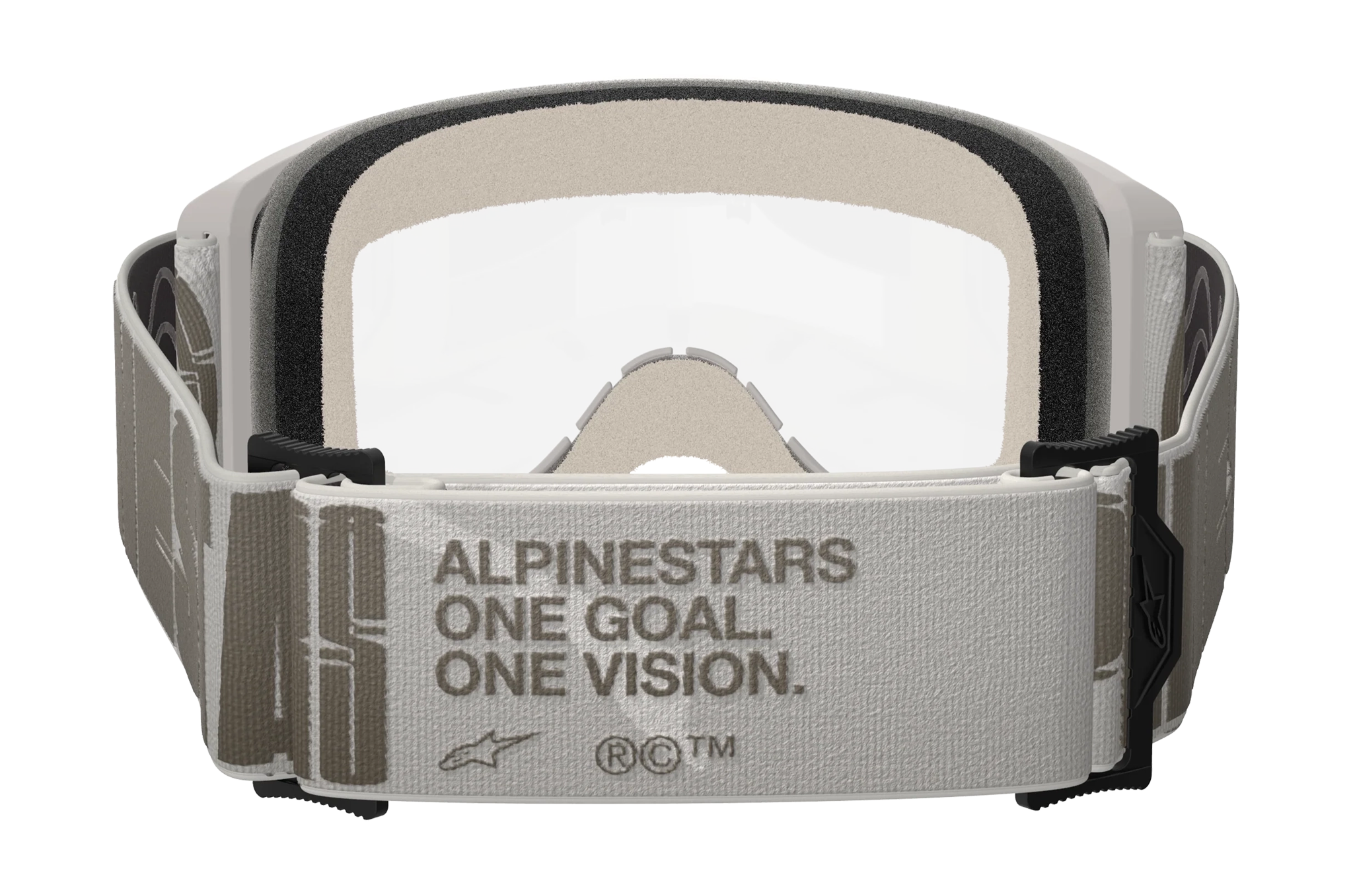 Alpinestars Crossbril Vision 5 Hollow - Wind - Clear Lens