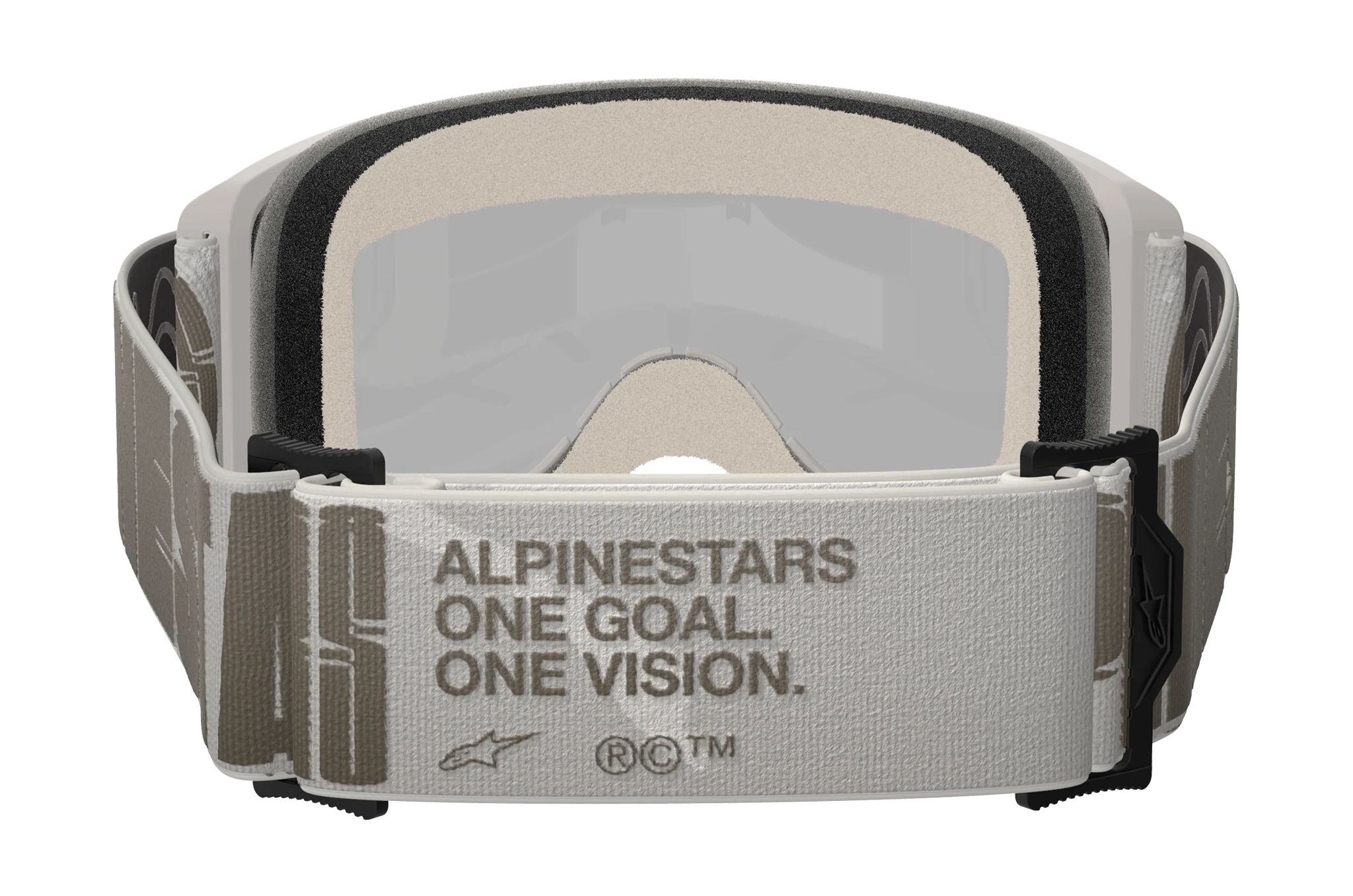 Alpinestars Crossbril Vision 5 Hollow - Wind - Spiegel Goud Lens