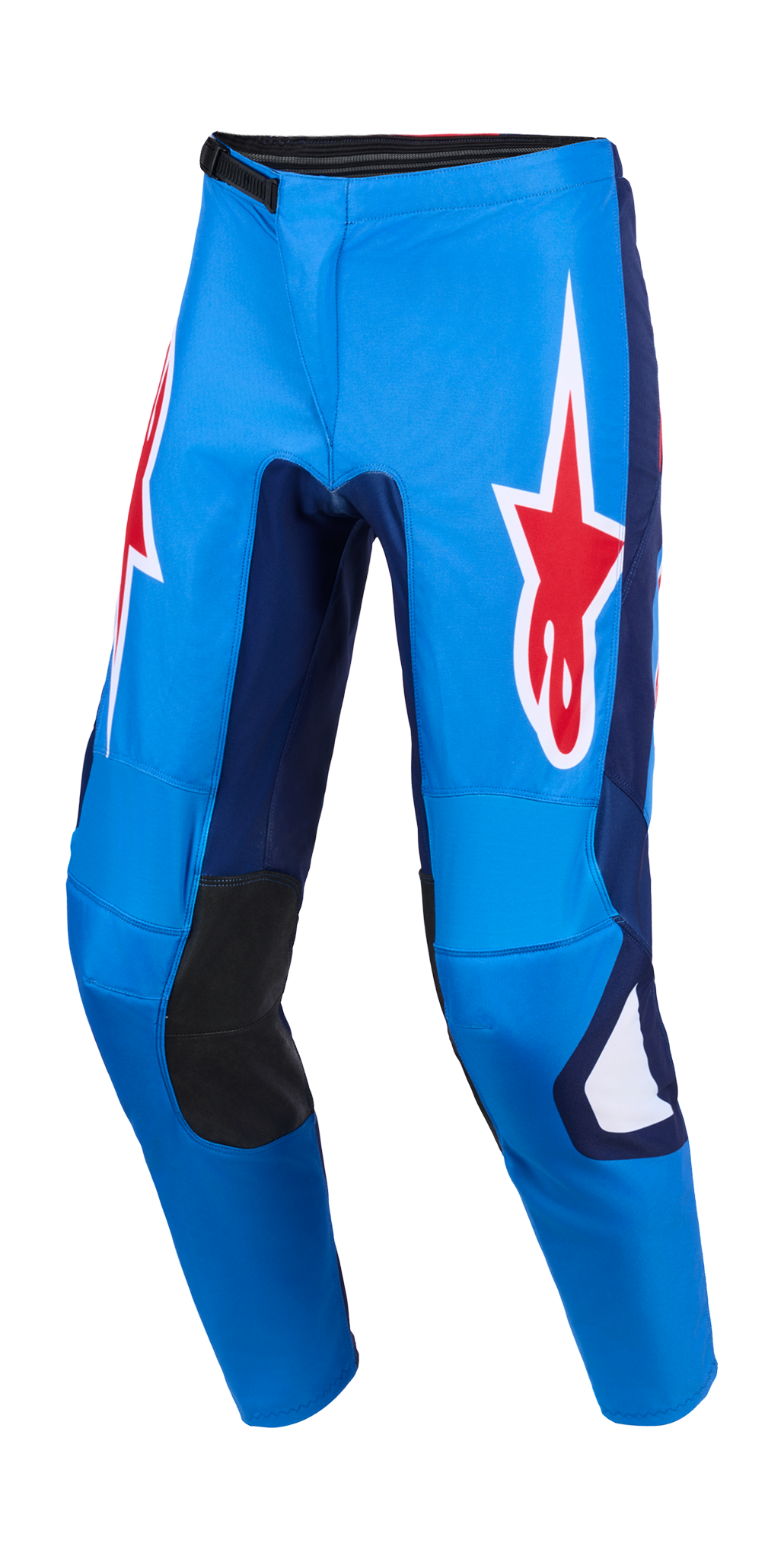 Alpinestars Crossbroek 2026 Fluid Grid - Blauw / Rood