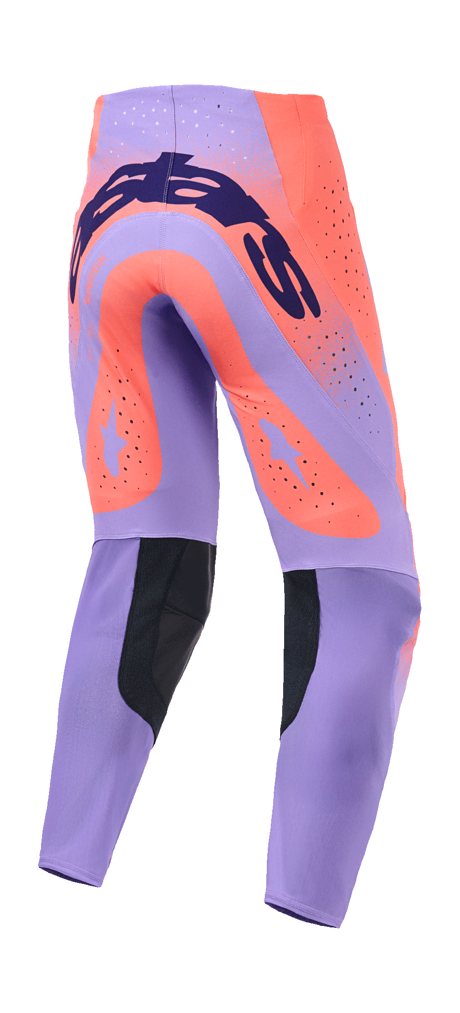 Alpinestars Crossbroek 2026 Supertech Scenz - Hot Coral / Paars