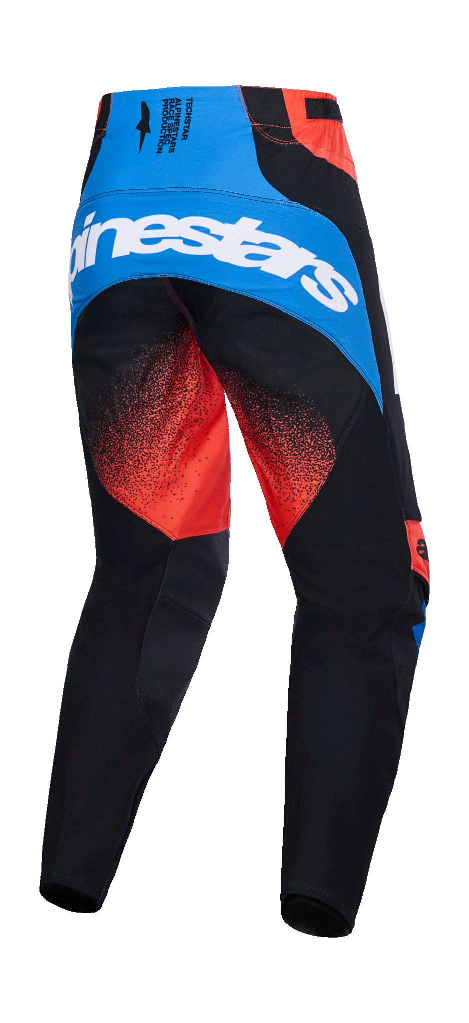 Alpinestars Crossbroek 2026 Techstar Knif - Oranje / Zwart / Ucla / Blauw