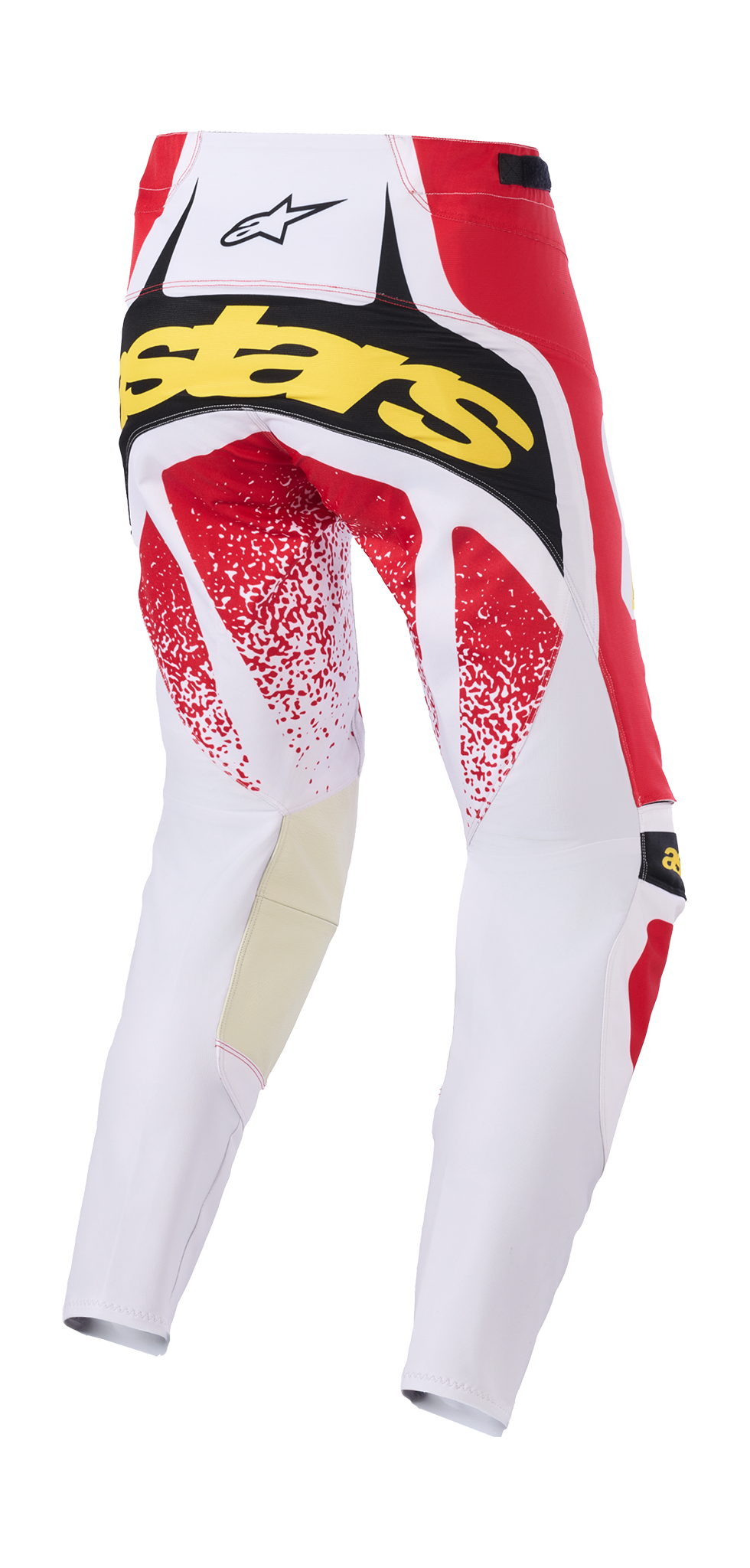 Alpinestars Crossbroek 2026 Techstar Nomur - Licht Grijs / Rood / Zwart