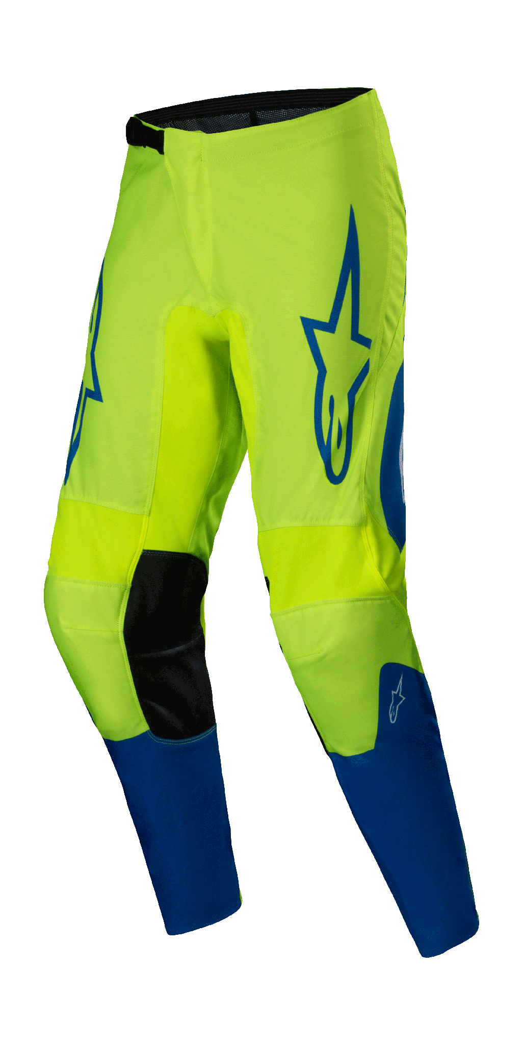 Alpinestars Crossbroek Fluid Haul - Fluo Geel / Blauw