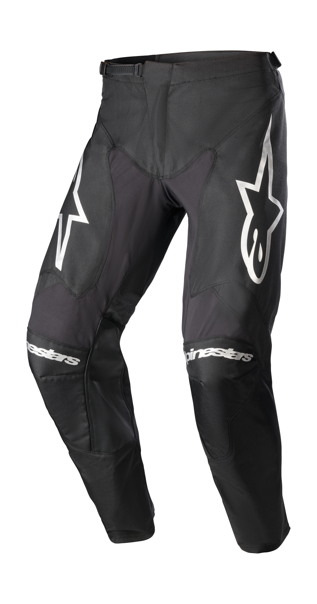 Alpinestars Crossbroek Racer Graphite - Zwart / Reflective Zwart